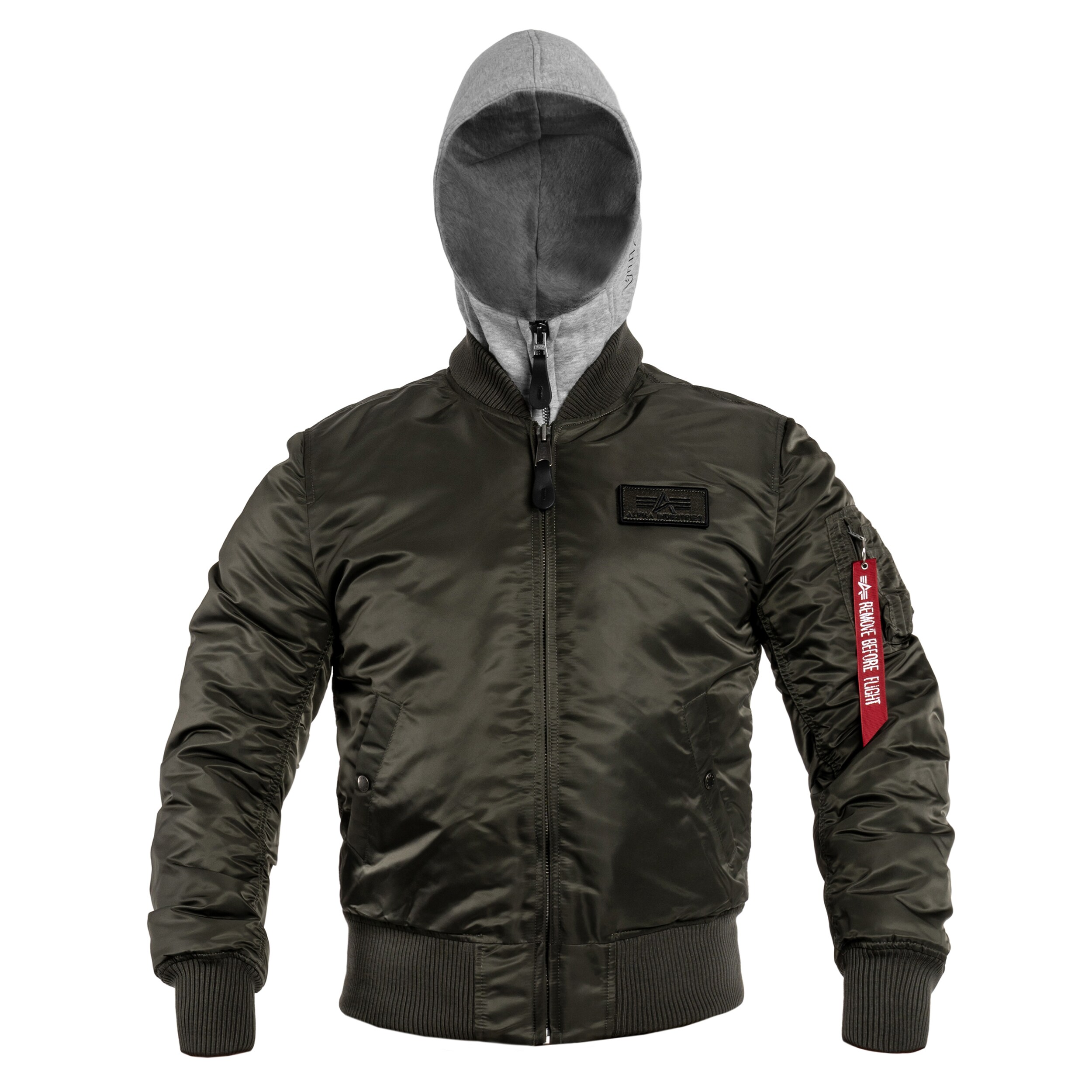Alpha Industries MA-1 D-Tec Jacket - Rep. Grey - Buy Online - MILITARY.EU  Shop