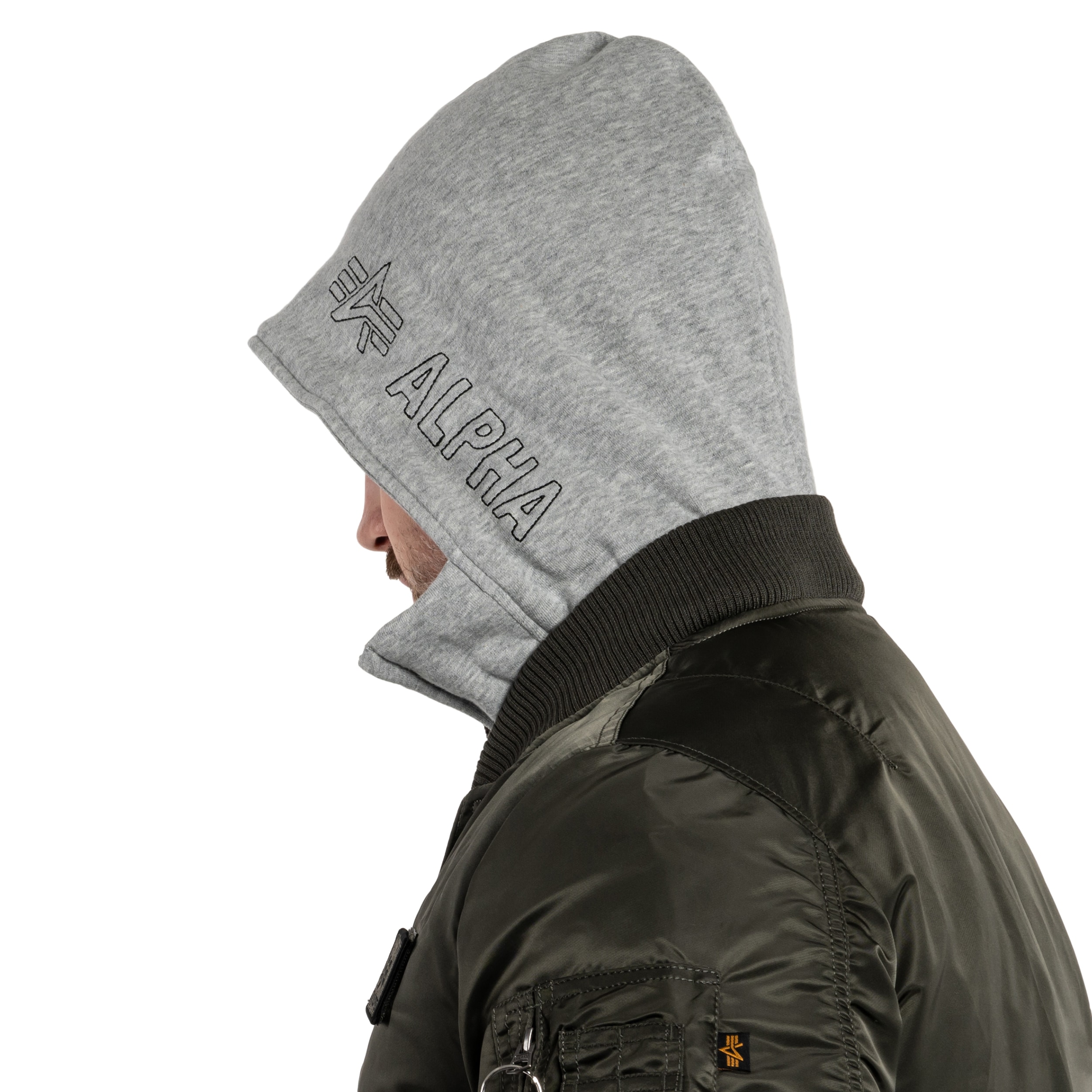 Alpha Industries MA-1 D-Tec Jacket - Rep. Grey - Buy Online