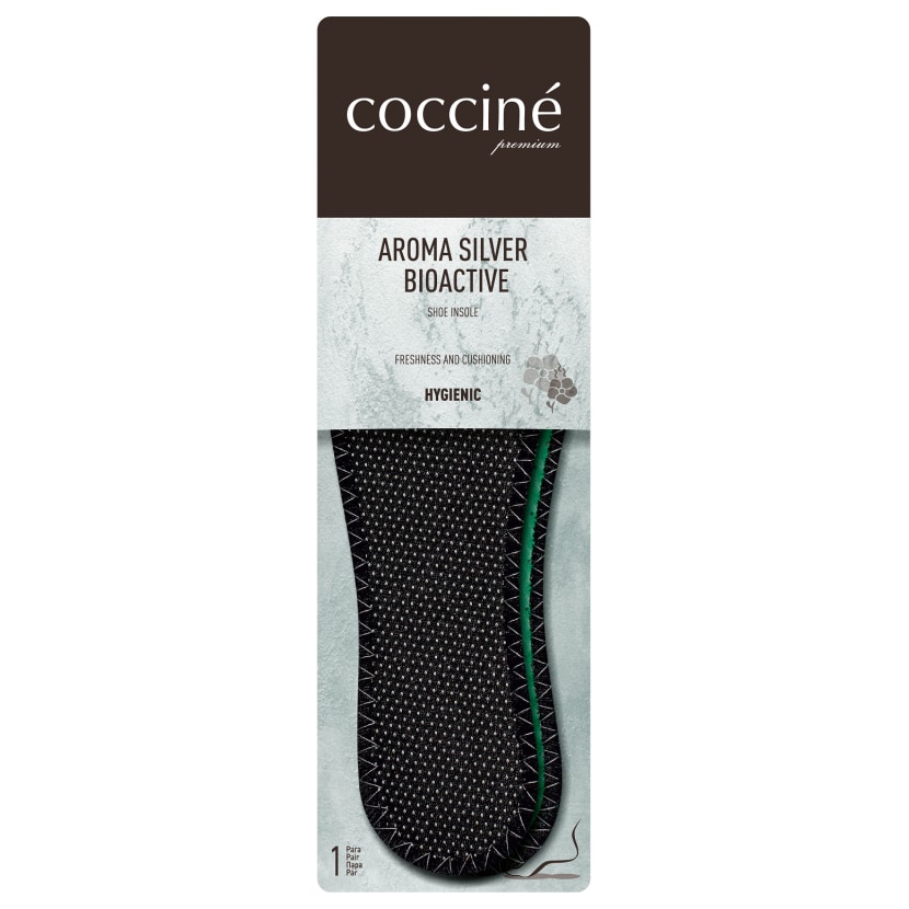 Coccine Silver Bioactive Shoe Insole with Silver Jons 