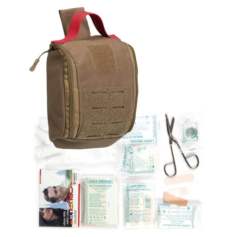 Mil -Tec first aid kit with equipment with equipment - Coyote 