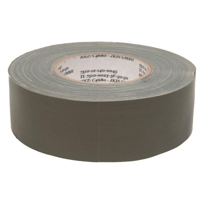 Sticky tape Mil-Tec German 50 mm x 50 m - olive