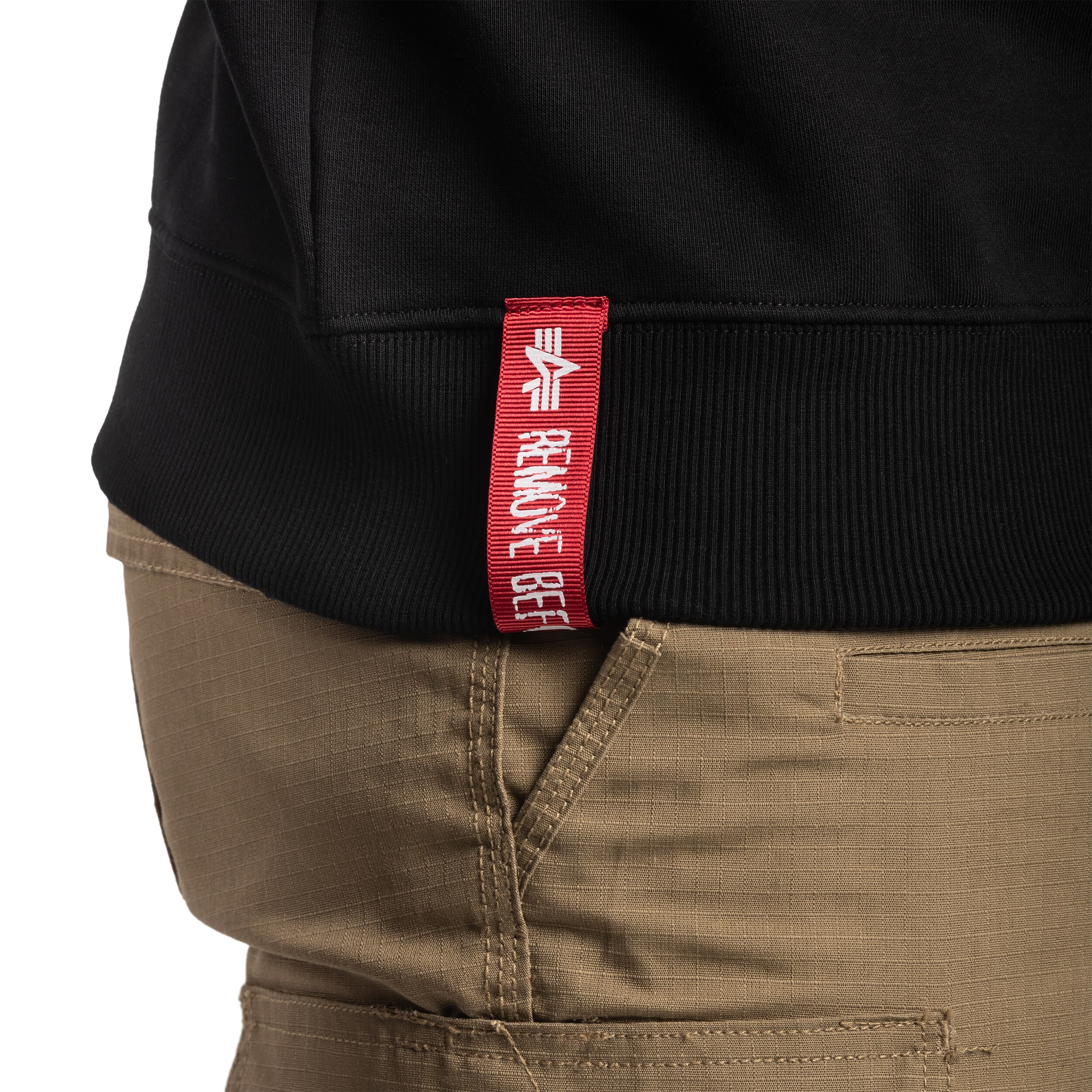 Alpha Industries Basic Sweater Small Logo - Black