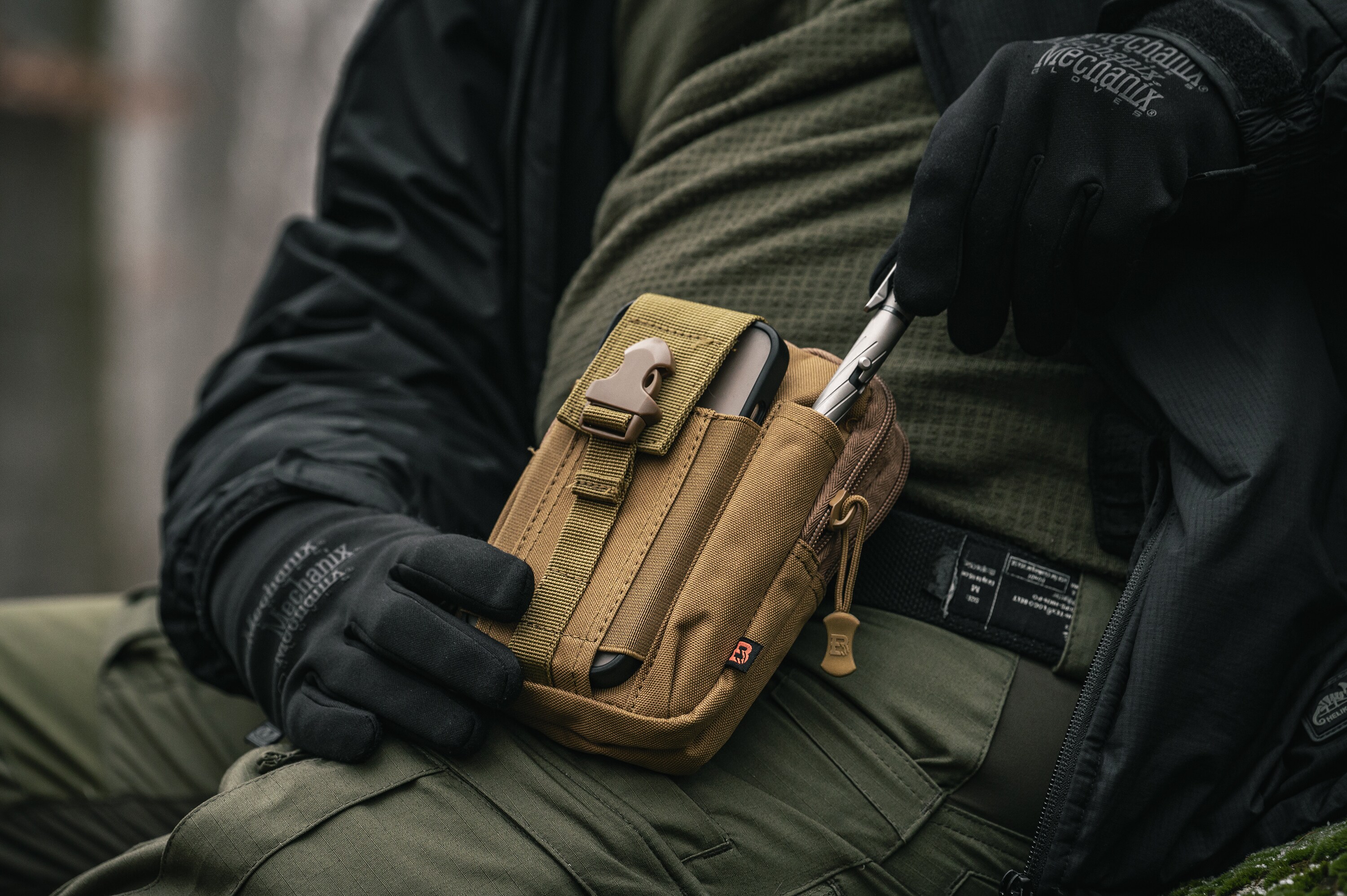 Badger Outdoor Tactical Admin Pouch - Coyote