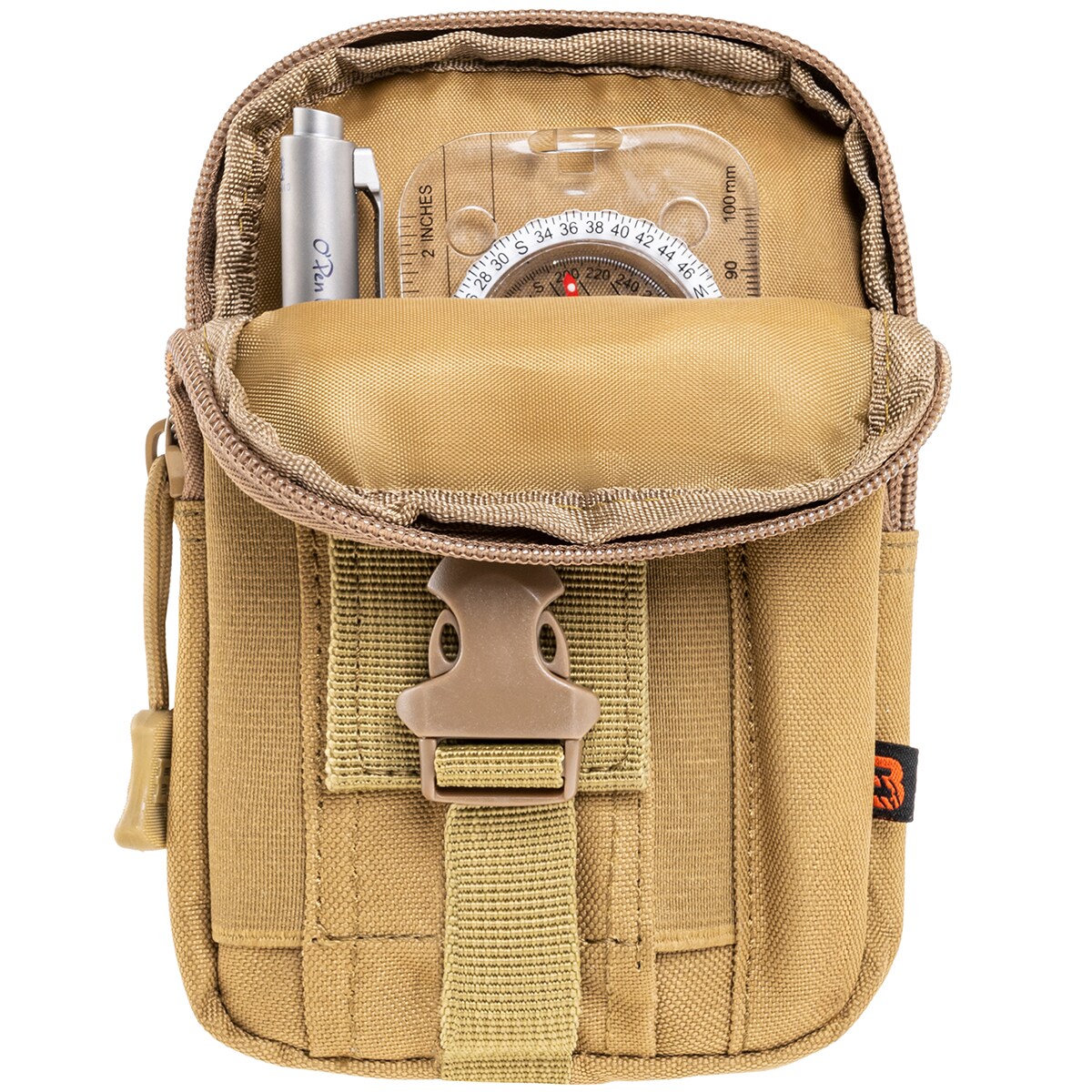 Badger Outdoor Tactical Admin Pouch - Coyote