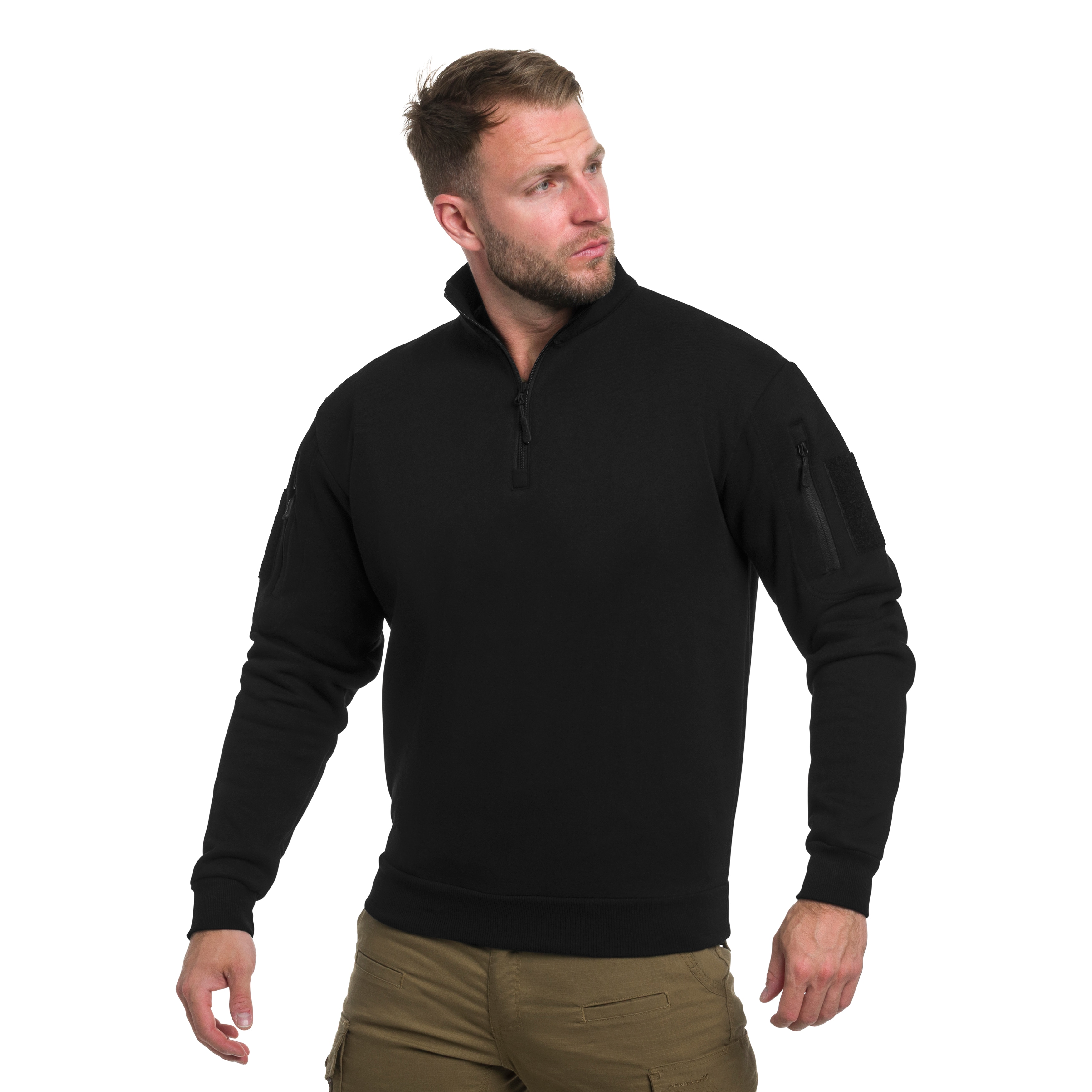 Mil-Tec Tactical Sweatshirt Black