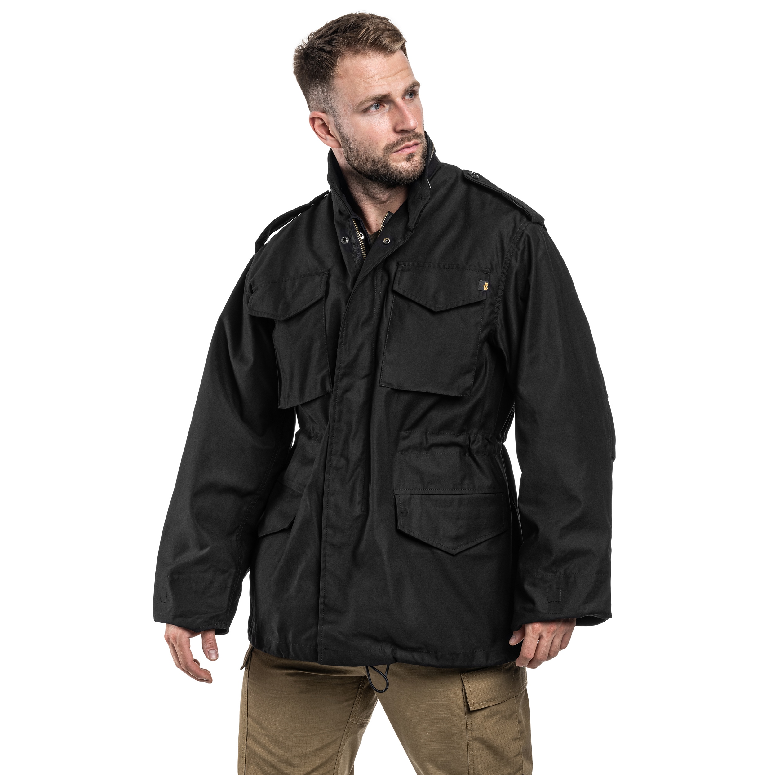 Alpha Industries M-65 Jacket - Black - Buy Online - MILITARY.EU Shop