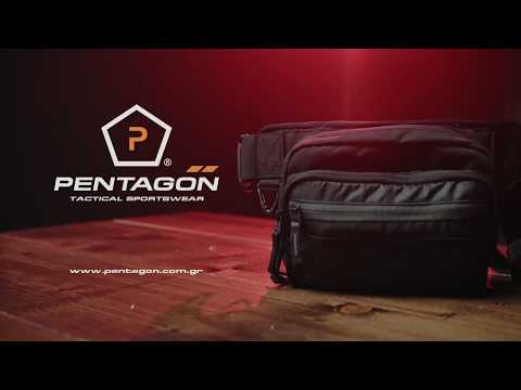 Pentagon Runner Waist Bag 3 l - Black 