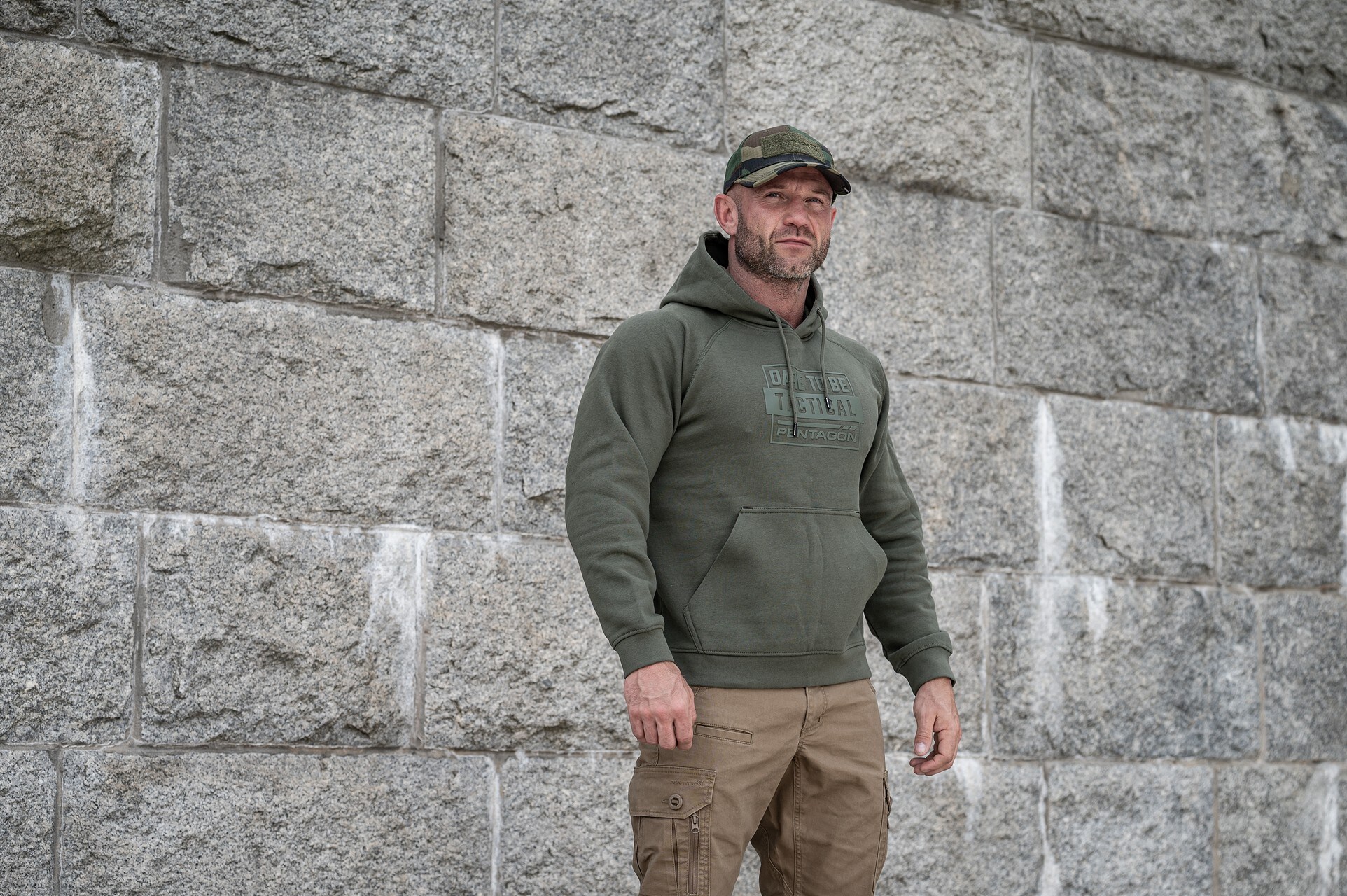 Pentagon Tactical 2.0 BB Rip-Stop Cap - Woodland