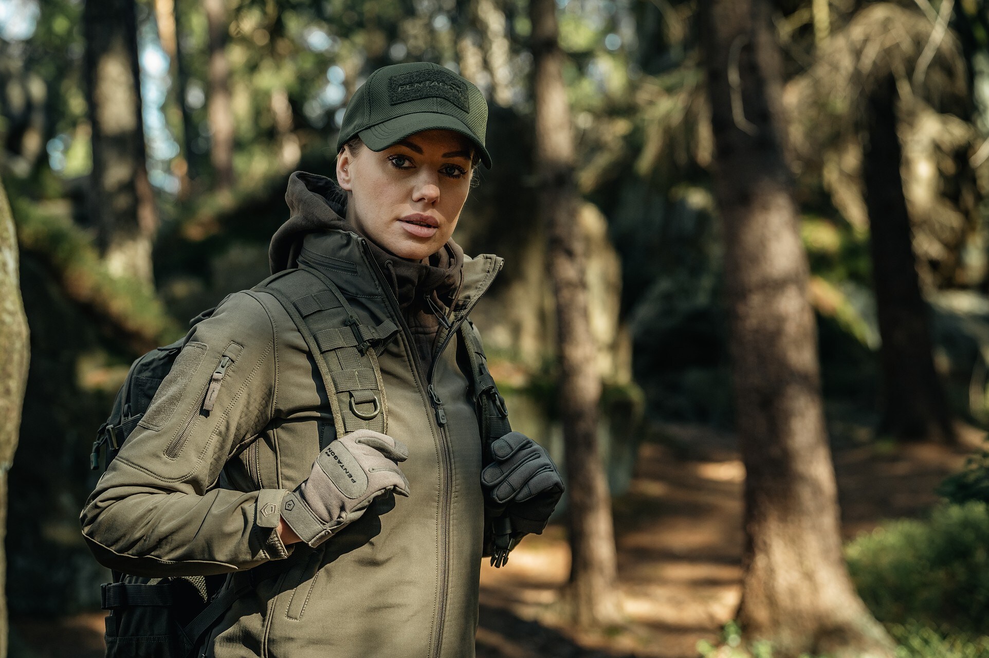 Pentagon Nest BB Cap - Olive