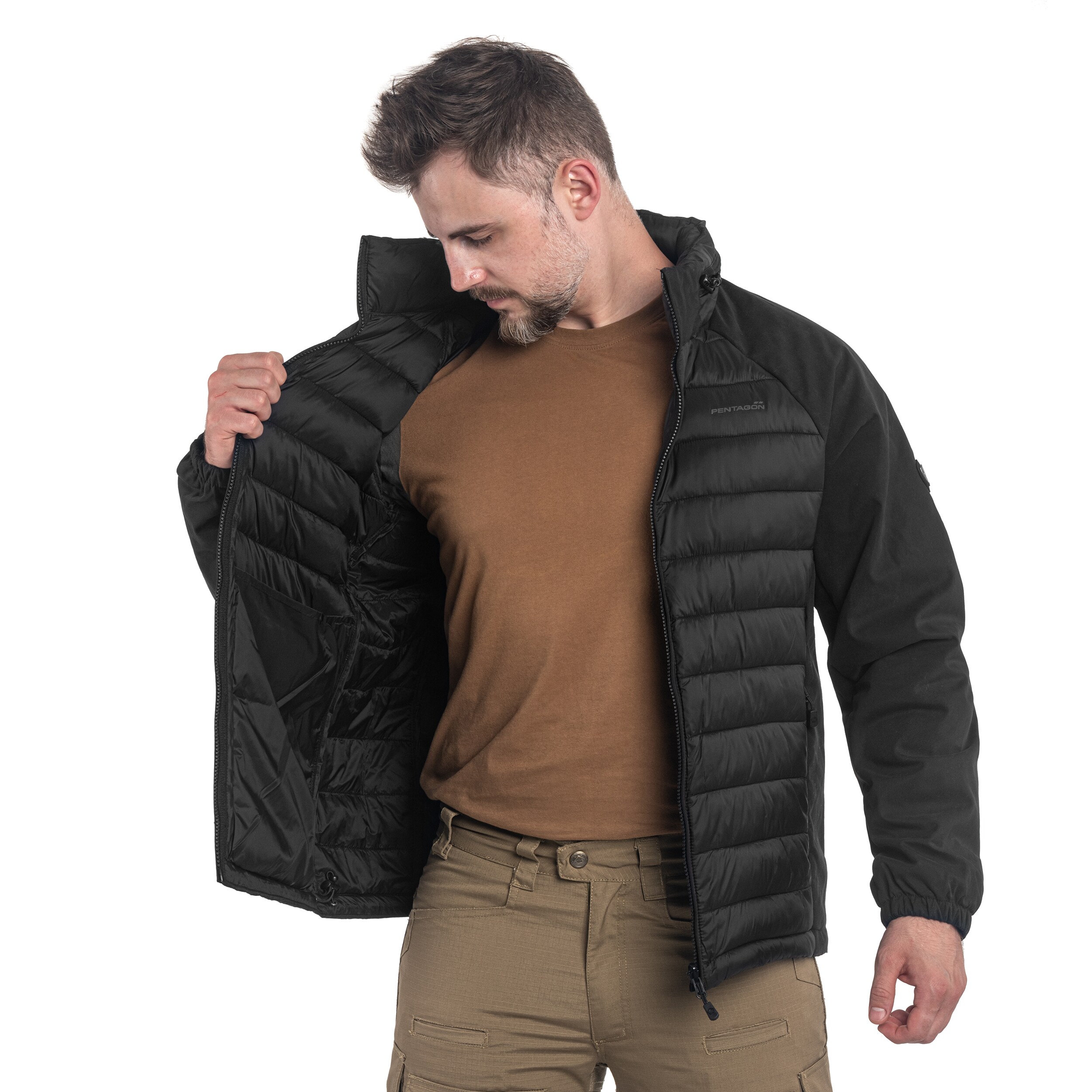 Pentagon Neutron Hybrid Jacket - Black