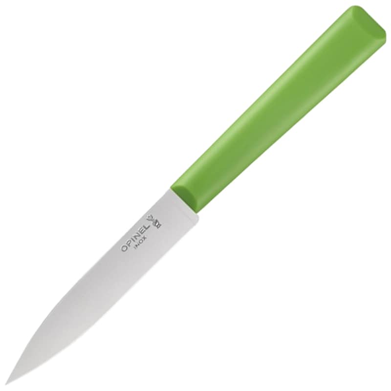 Opinel No.312 Essentials Paring Kitchen Knife - Green