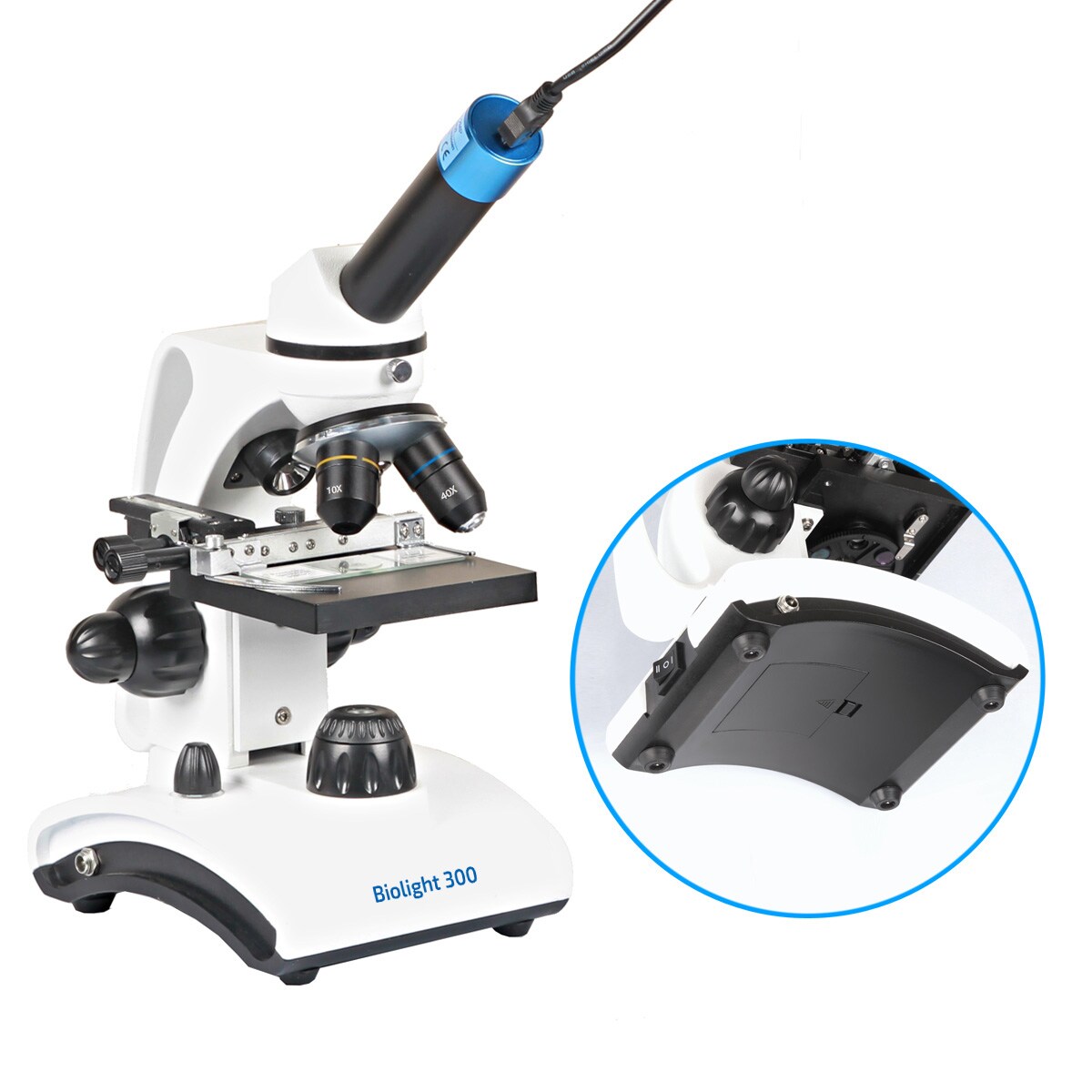 Delta Optical BioLight 300 Microscope with Delta Optical DLT-Cam Basic 2 MP camera