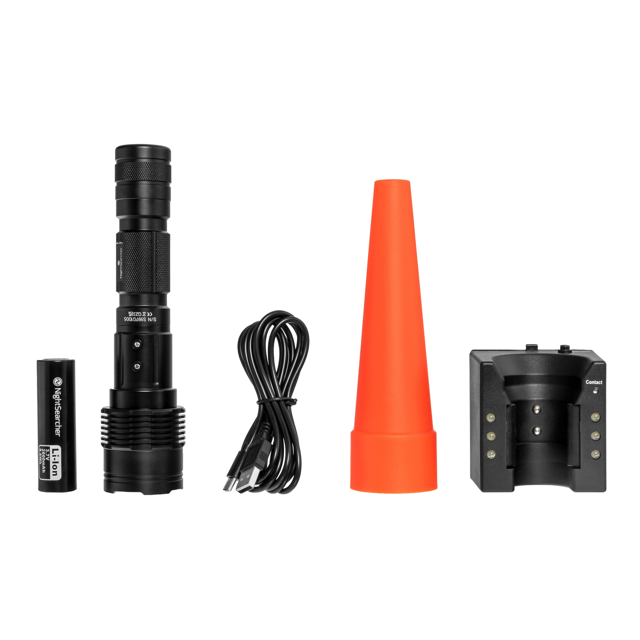 NightSearcher Explorer XPL-C Flashlight - 1100 lumens