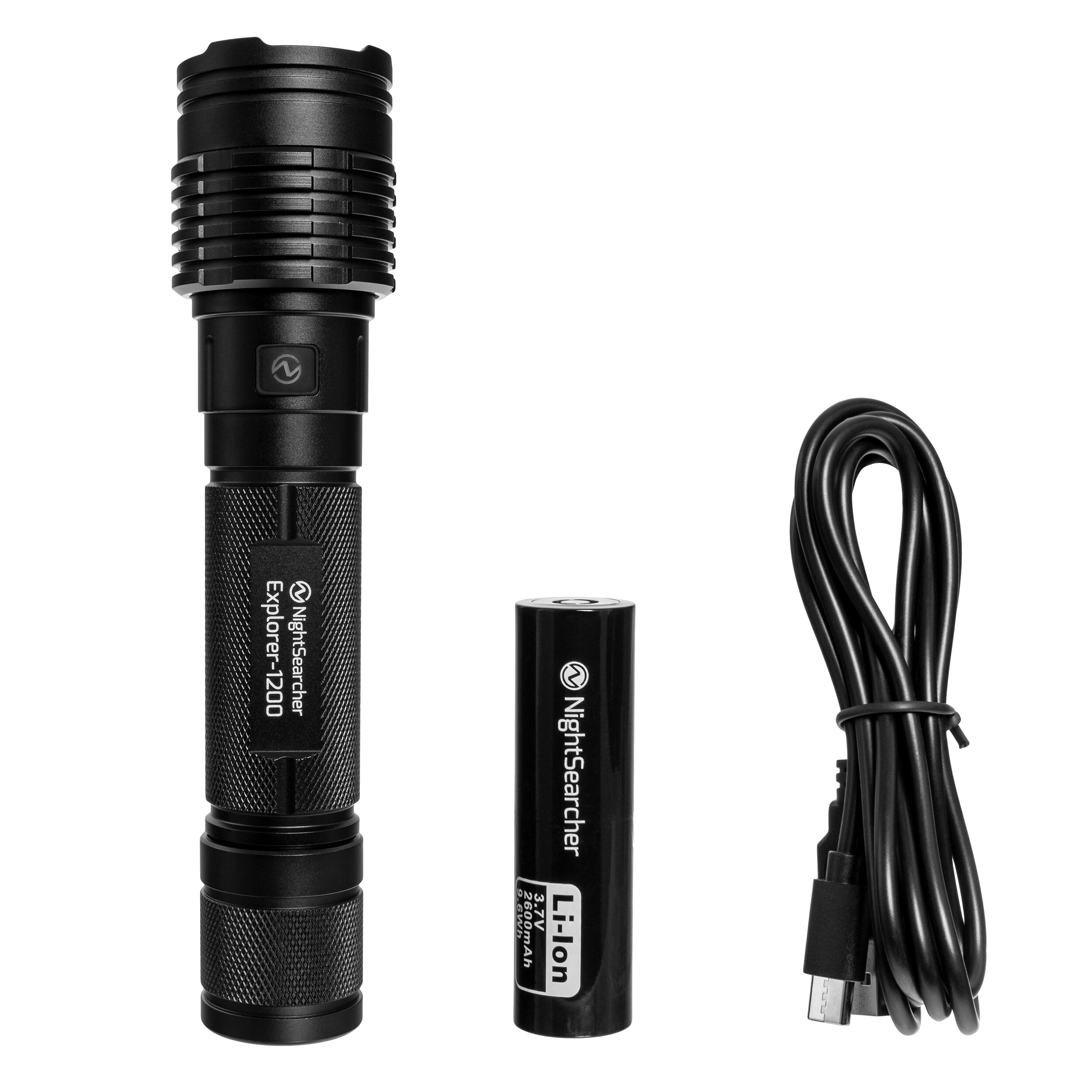 NightSearcher Explorer 1200 Flashlight - 1200 lumens