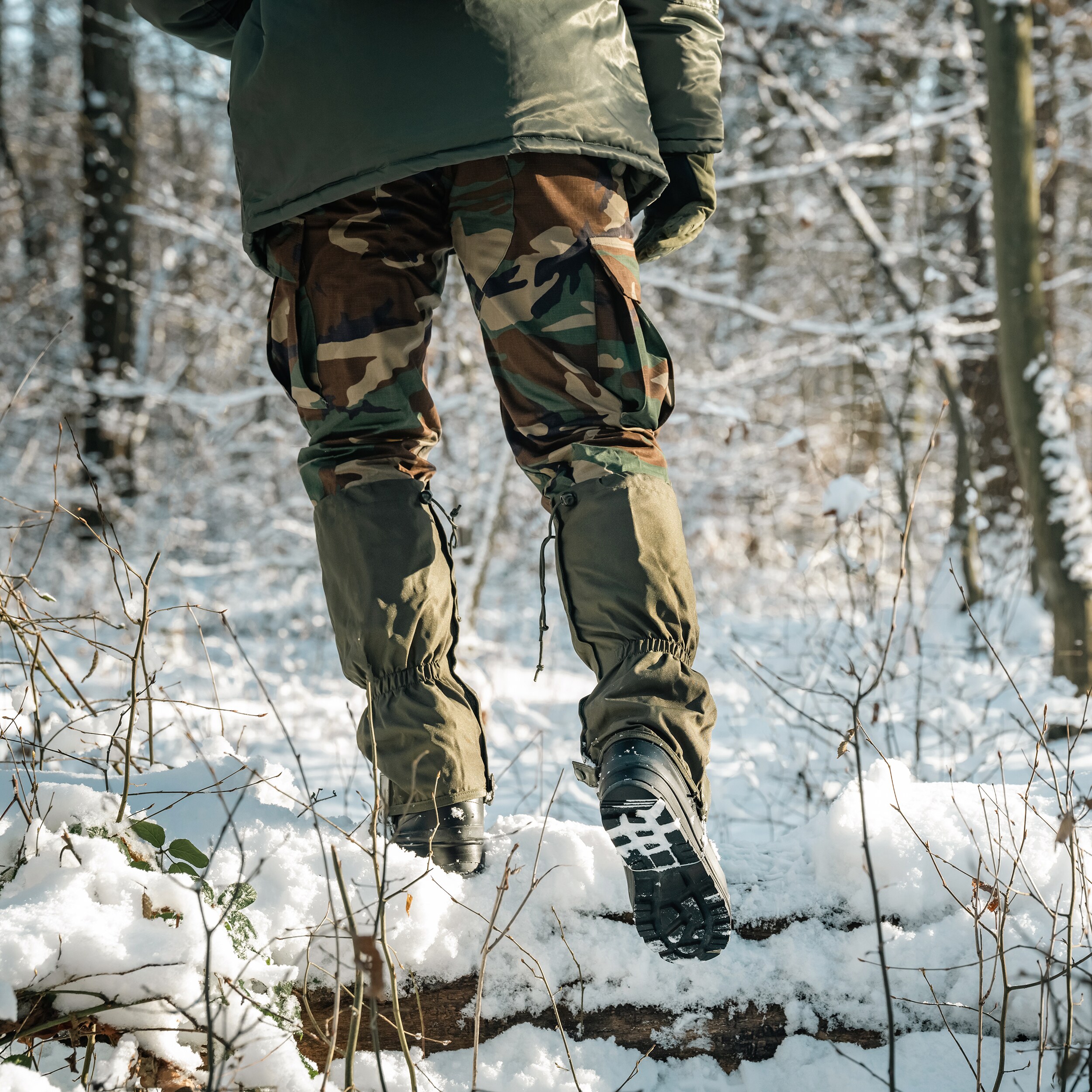 Mil-Tec Pro Military Gaiters - Olive