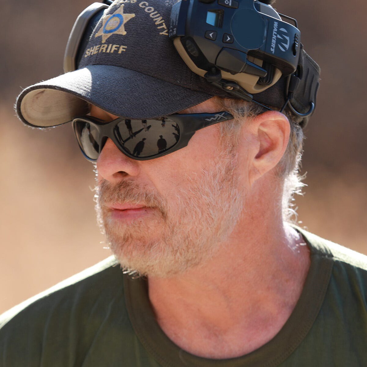 Wiley X XL-1 Advanced Comm 2.5 Set 3in1 Tactical glasses - Grey/Clear/Light Rust - Matte Black