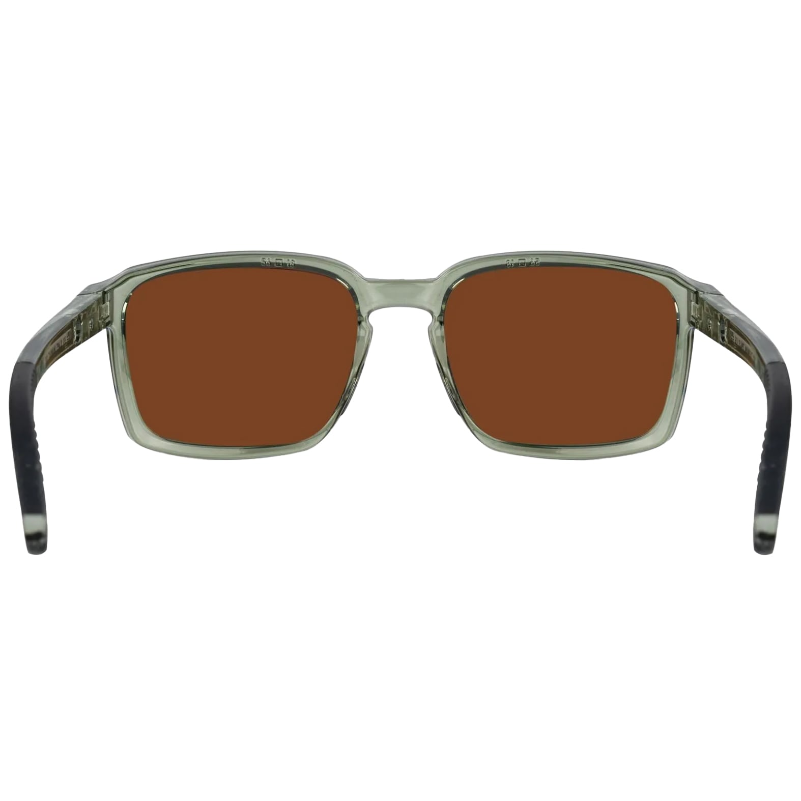 Wiley X Alfa Glasses - Captivate Polarized Bronze Mirror/Gloss Crystal Light Olive/GREY