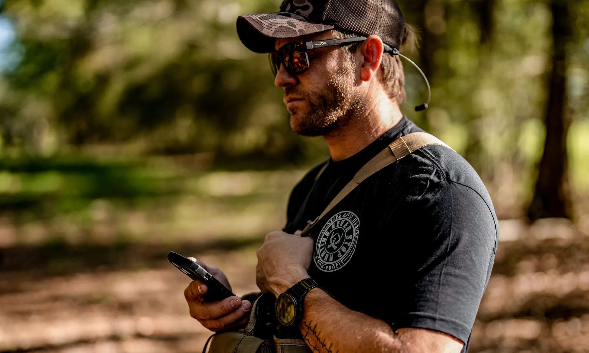 Wiley X Trek Glasses - Captivate Polarized Copper/Matte Havana Brown