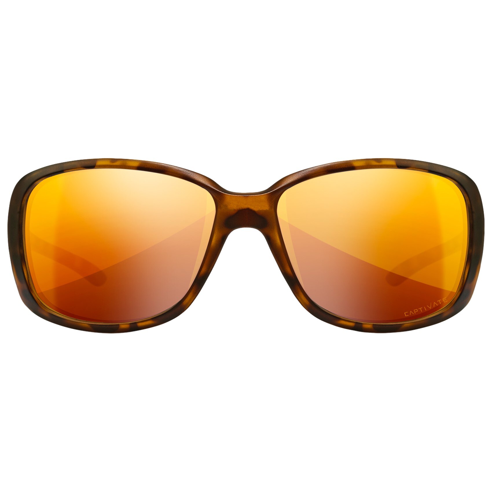 Wiley X Affinity Women's Eyewear - Captivate Polarized Bronze Mirror/Mate Demi Brown