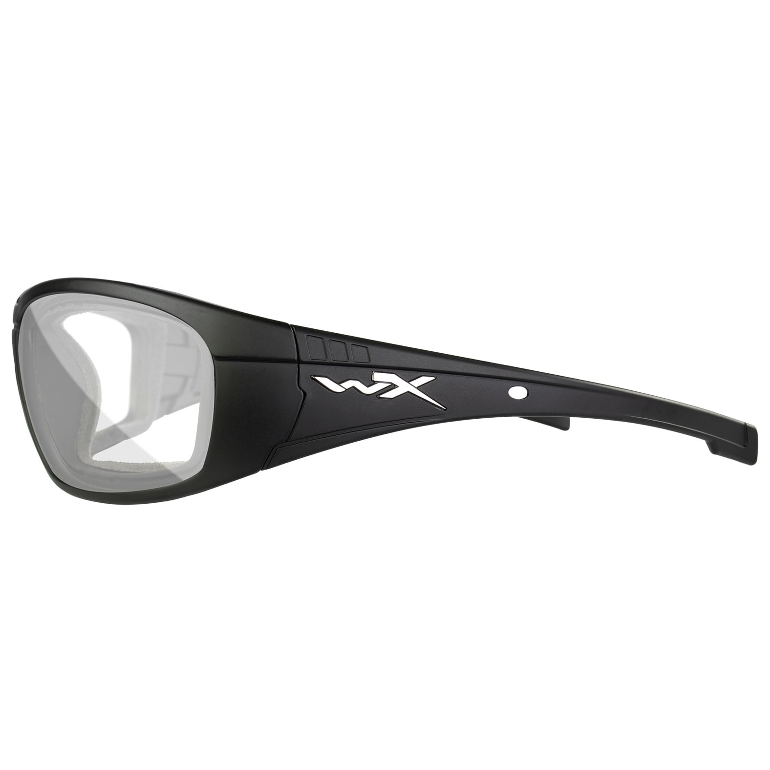 Wiley X Boss Tactical Glasses - Clear/Matte Black