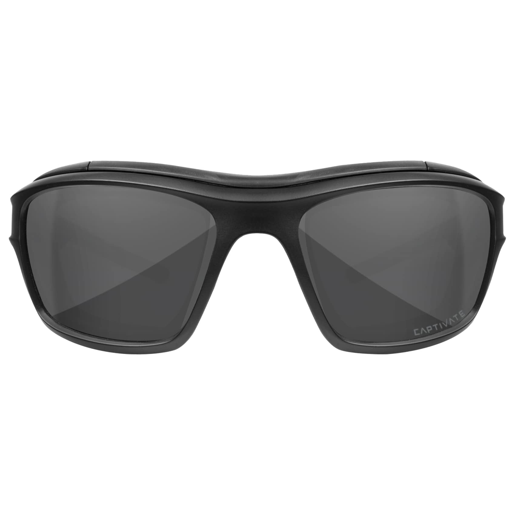 Wiley X Ozone Captivate Polarized Tactical Glasses - Grey/Matte Black