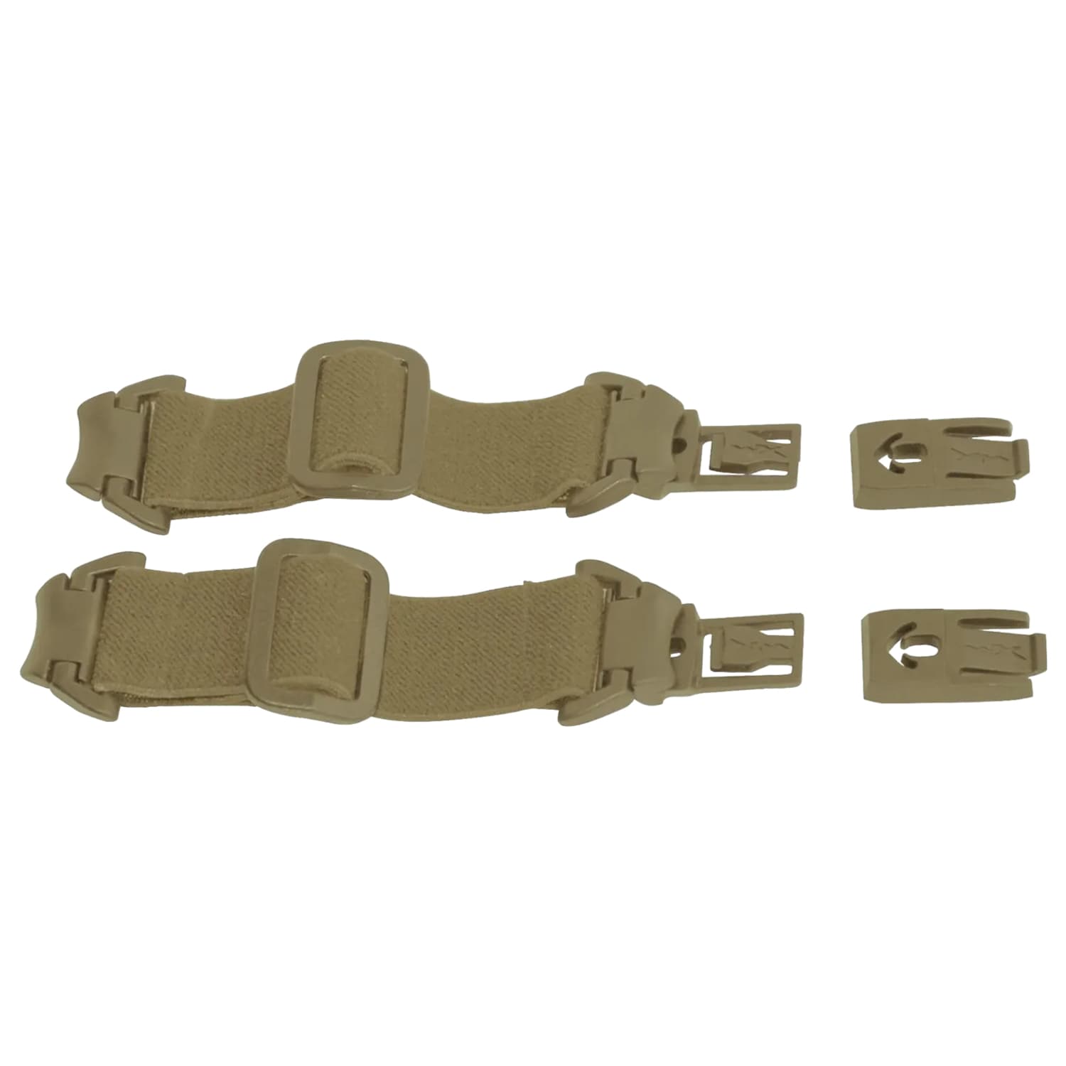 Wiley X Nerve RAS ARC Rail helmet mount for Wiley X goggles - Tan