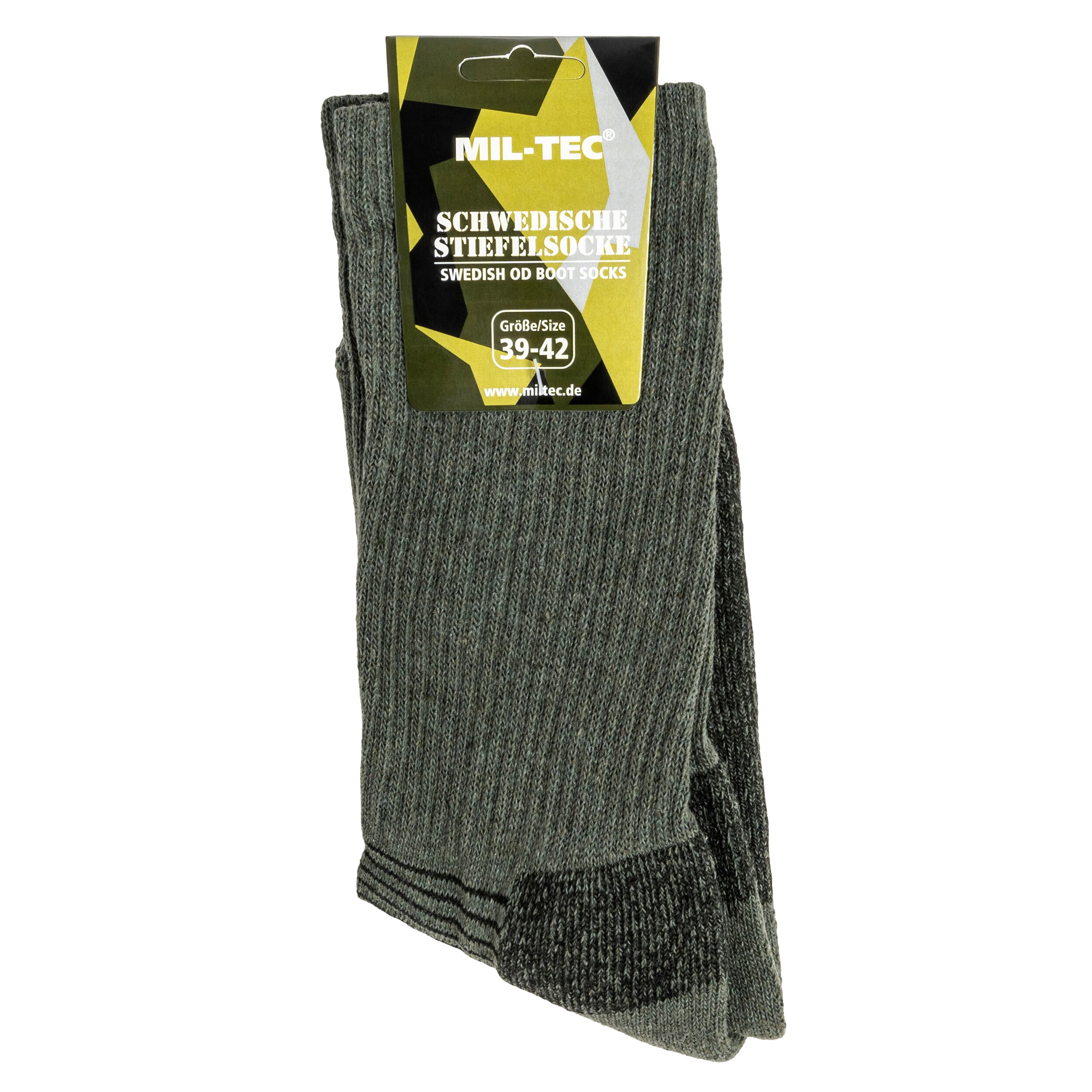 Mil-Tec Swedish Boot Socks - Olive