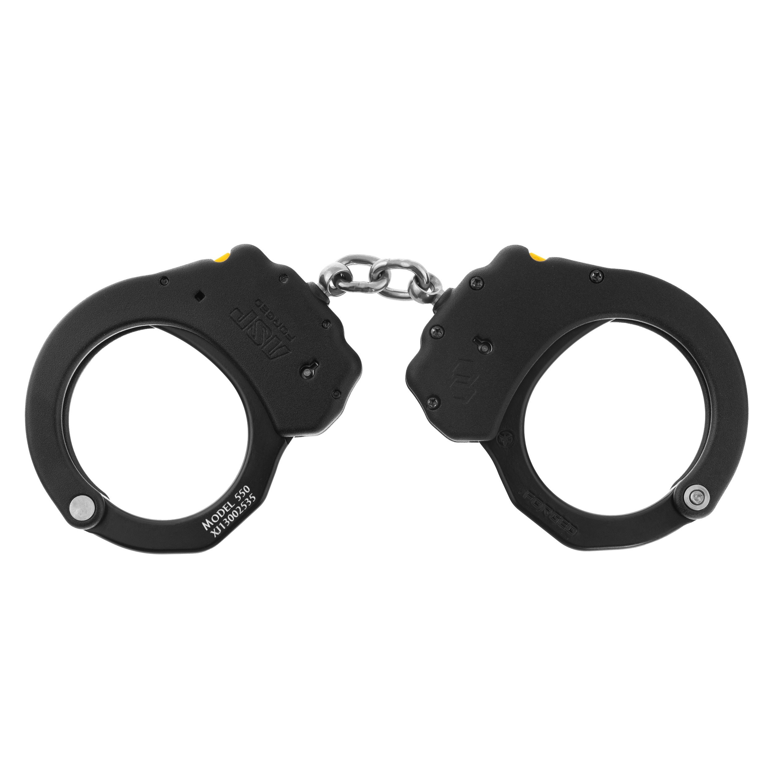 ASP Ultra Plus Aluminium chain handcuffs 1 Pawl - Black