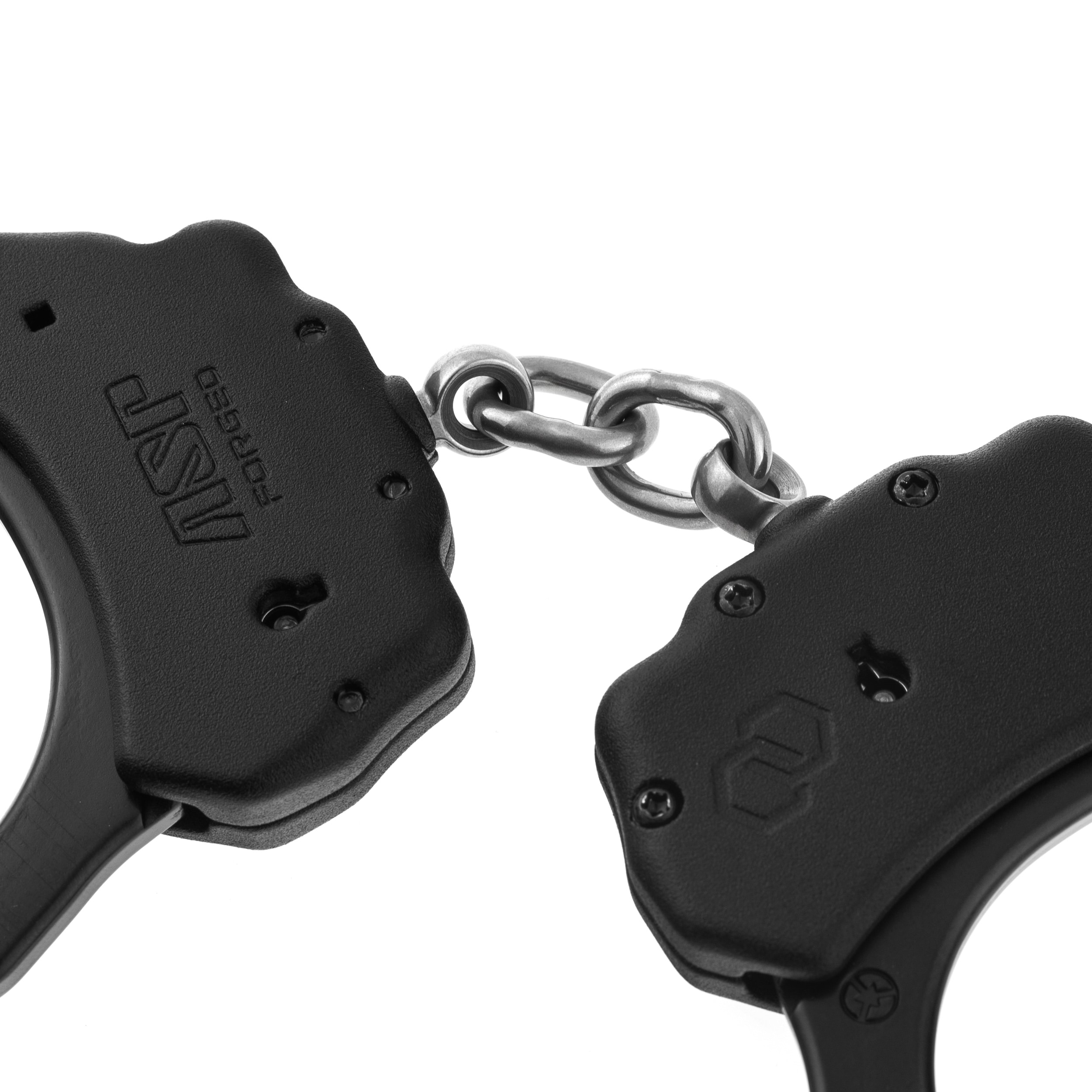 ASP Ultra Plus Aluminium chain handcuffs 1 Pawl - Black