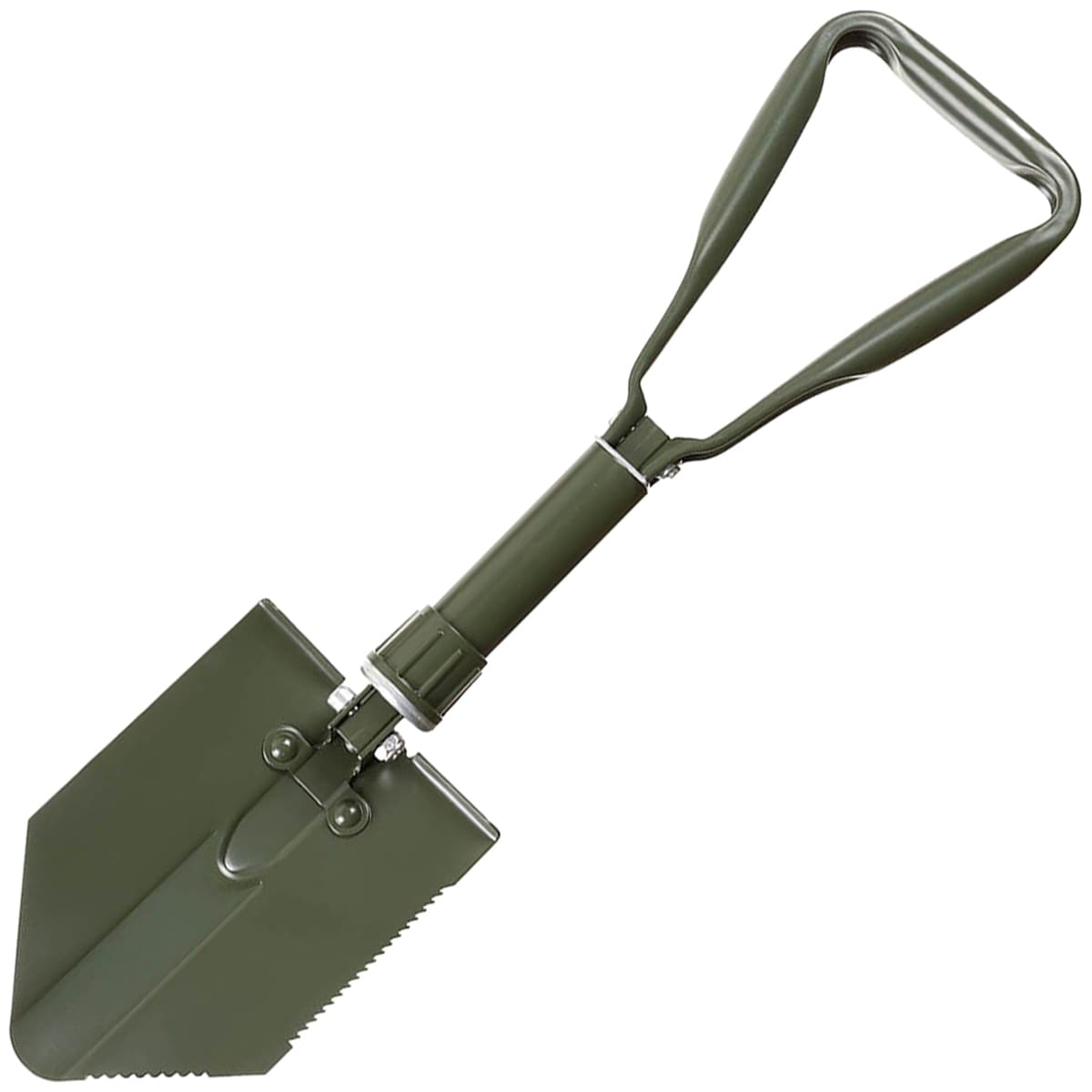 MFH BW folding shovel with cover - Olive
