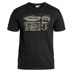 BWP-1 T-shirt - Black