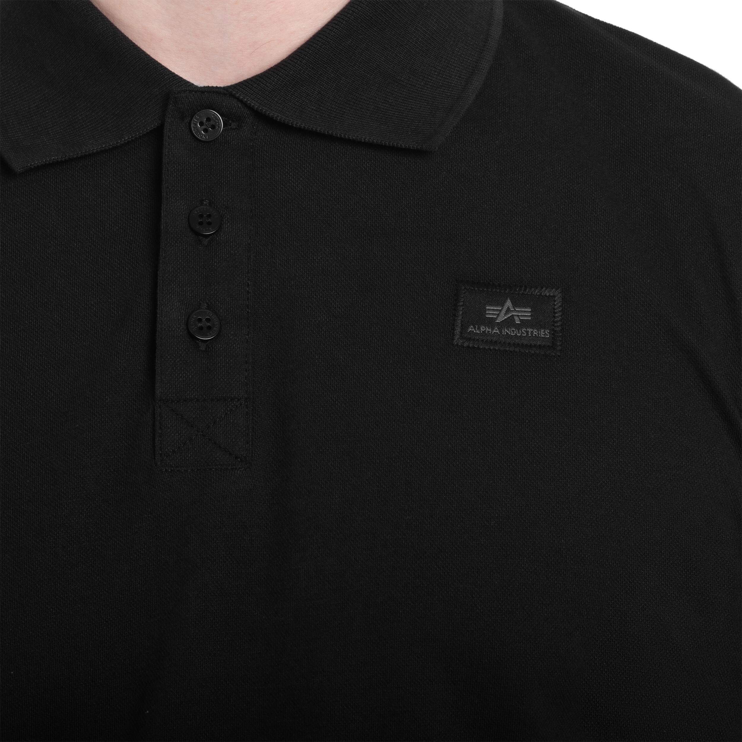 Alpha Industries X-Fit Polo Shirt - Black