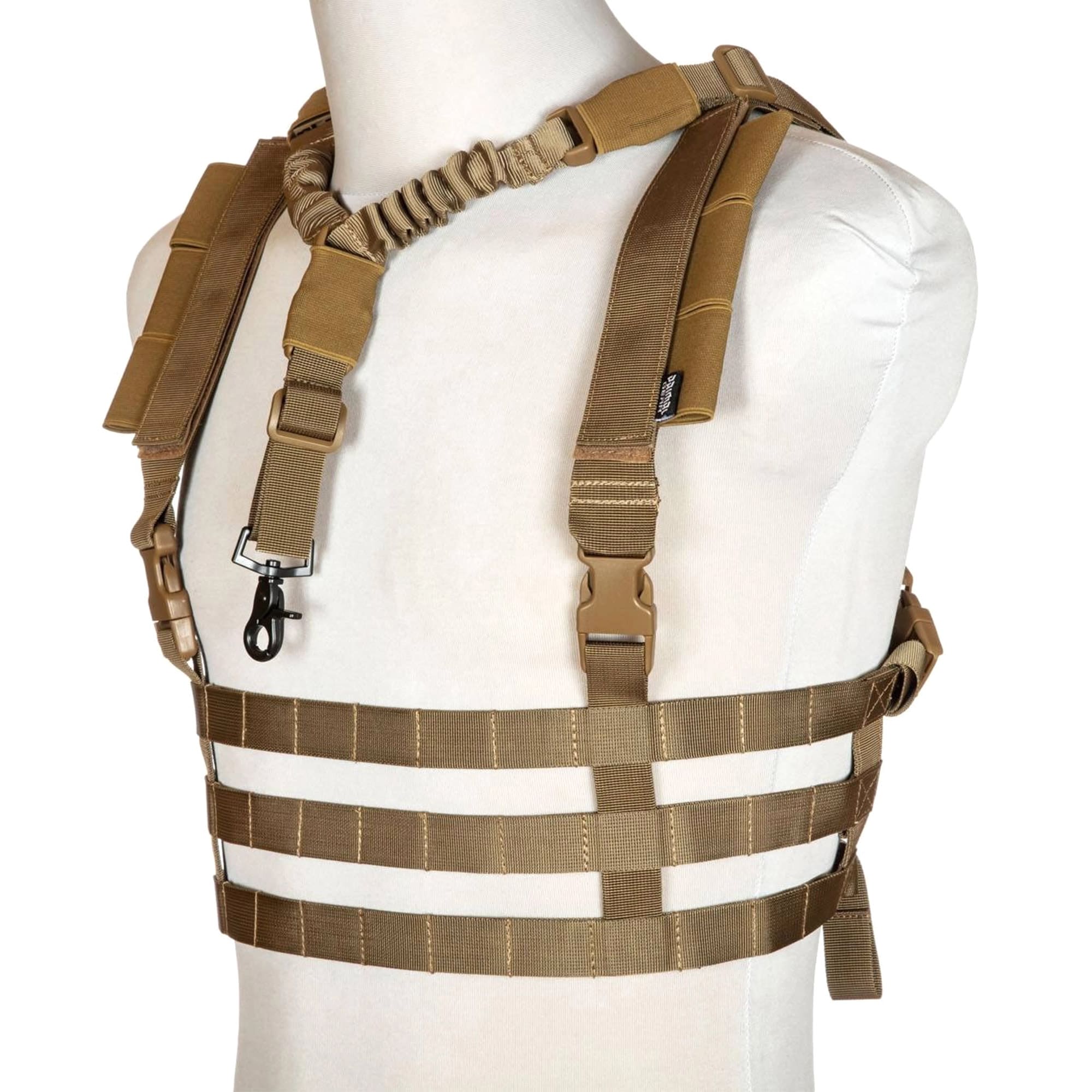 Primal Gear Sling Chest Rig Cotherium Tactical Vest - Coyote Brown