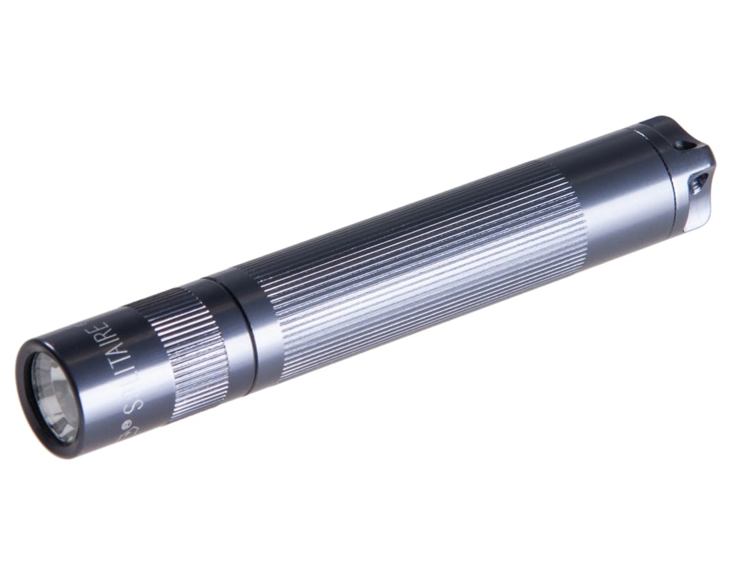 Maglite Solitaire Grey Flashlight 