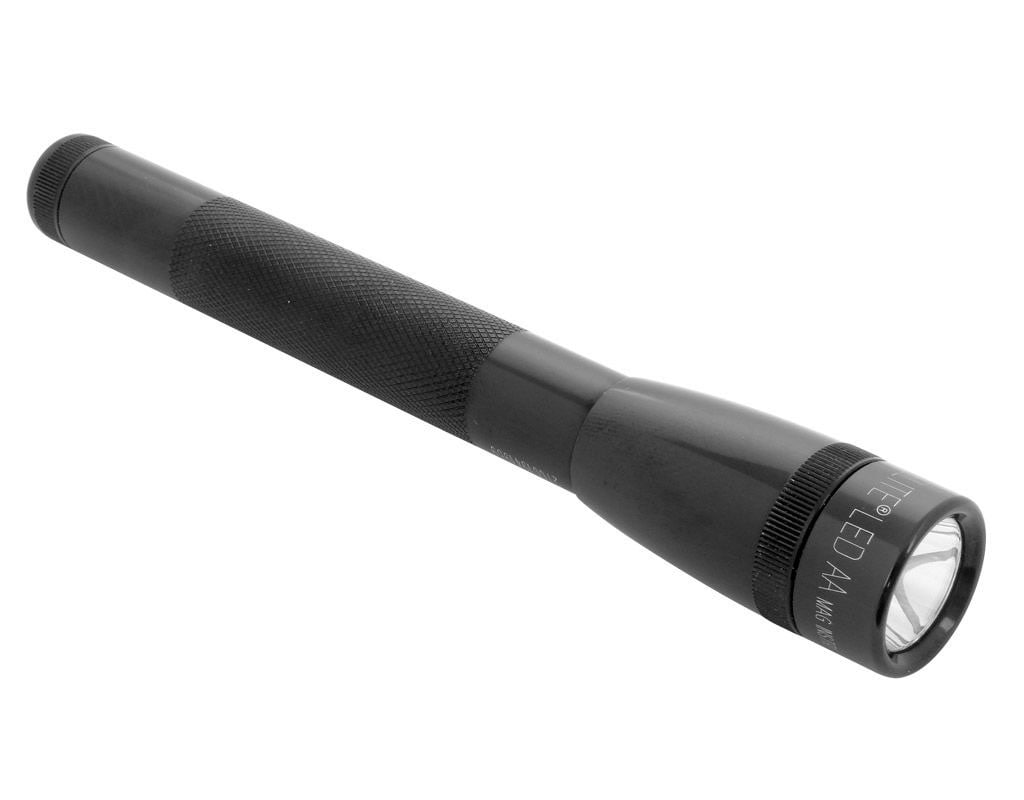 Maglite Mini LED 2xAA Black Flashlight - 68 lumens