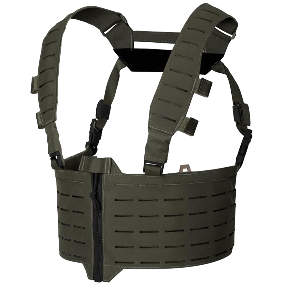 Direct Action Warwick Zip Front Tactical Chest Rig Vest - Ranger Green