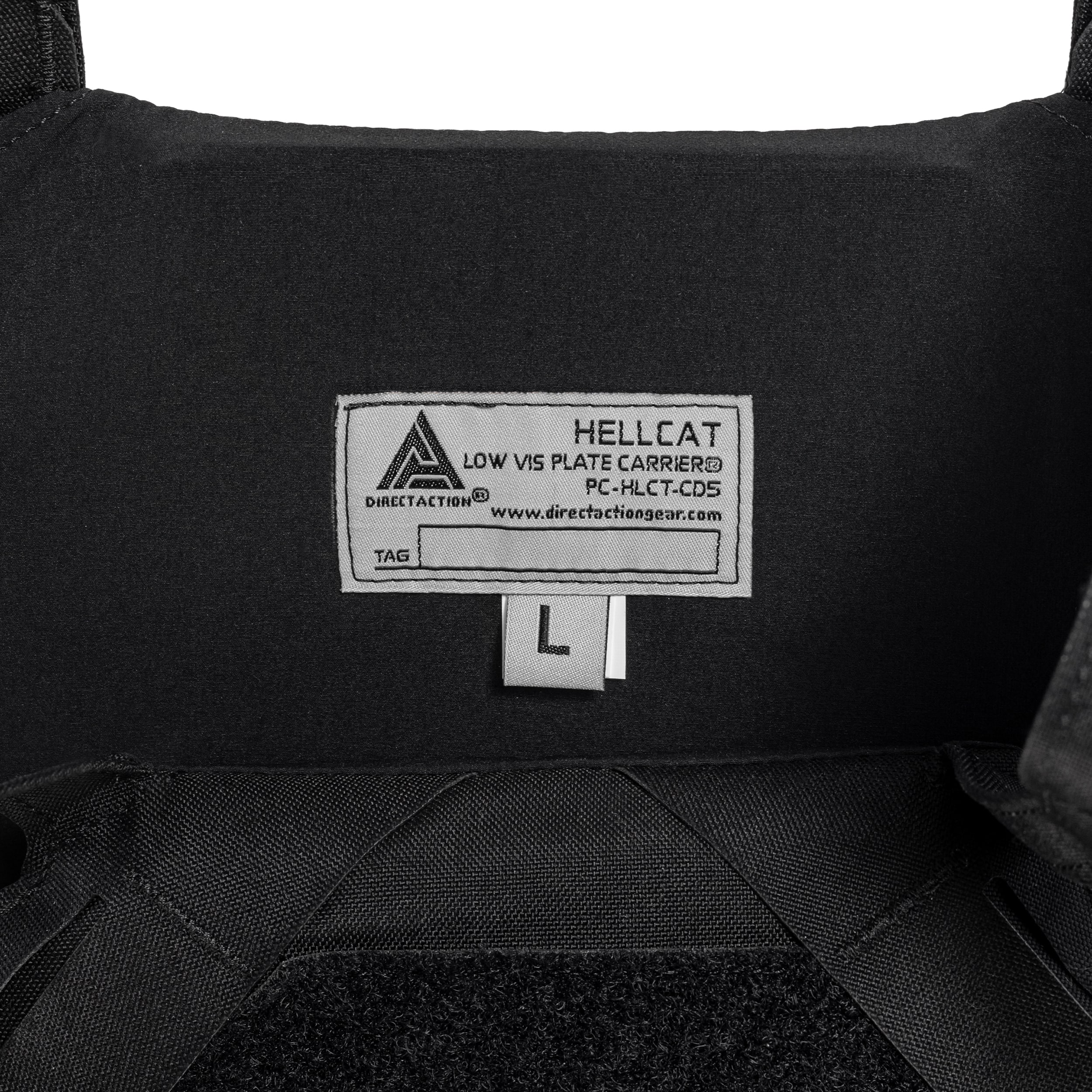 Direct Action Hellcat Low Vis Plate Carrier - Black