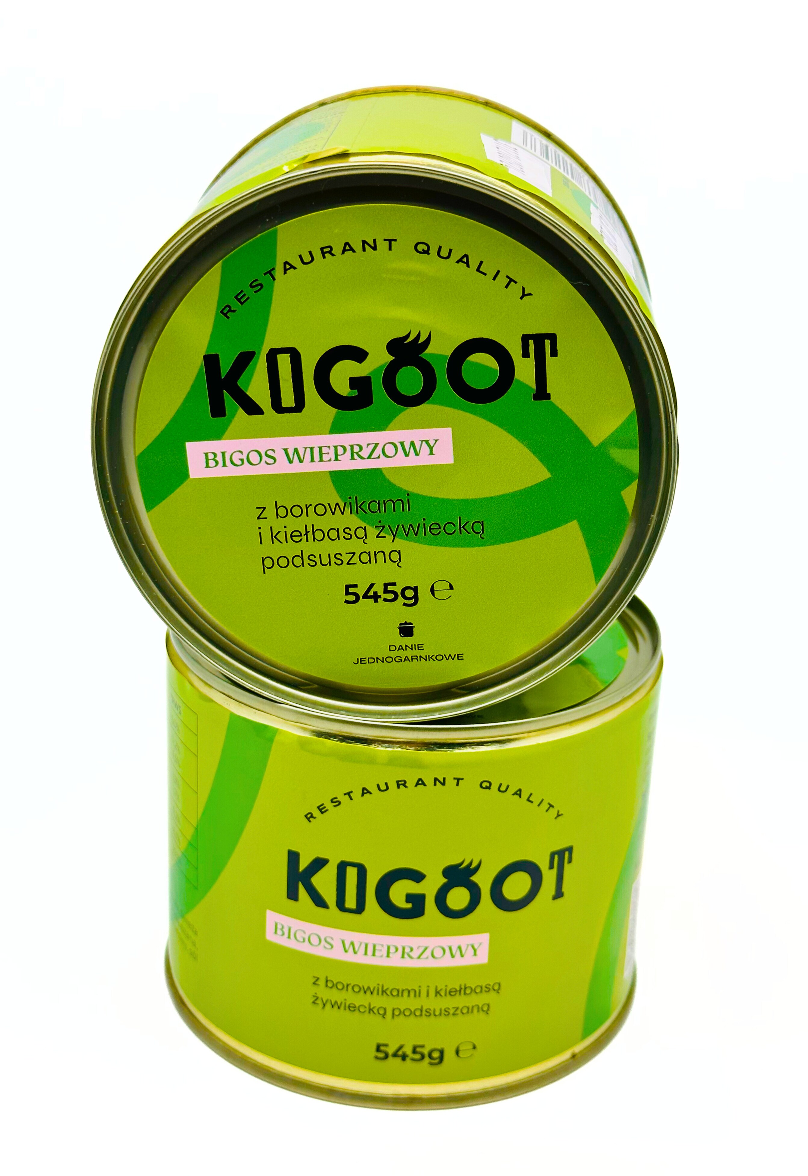 Kogoot canned food - Pork bigos with boletus and zywiec sausage 545 g