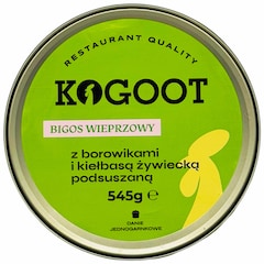 Kogoot Canned Food - Pork bigos with boletus and Żywiec sausage 545 g