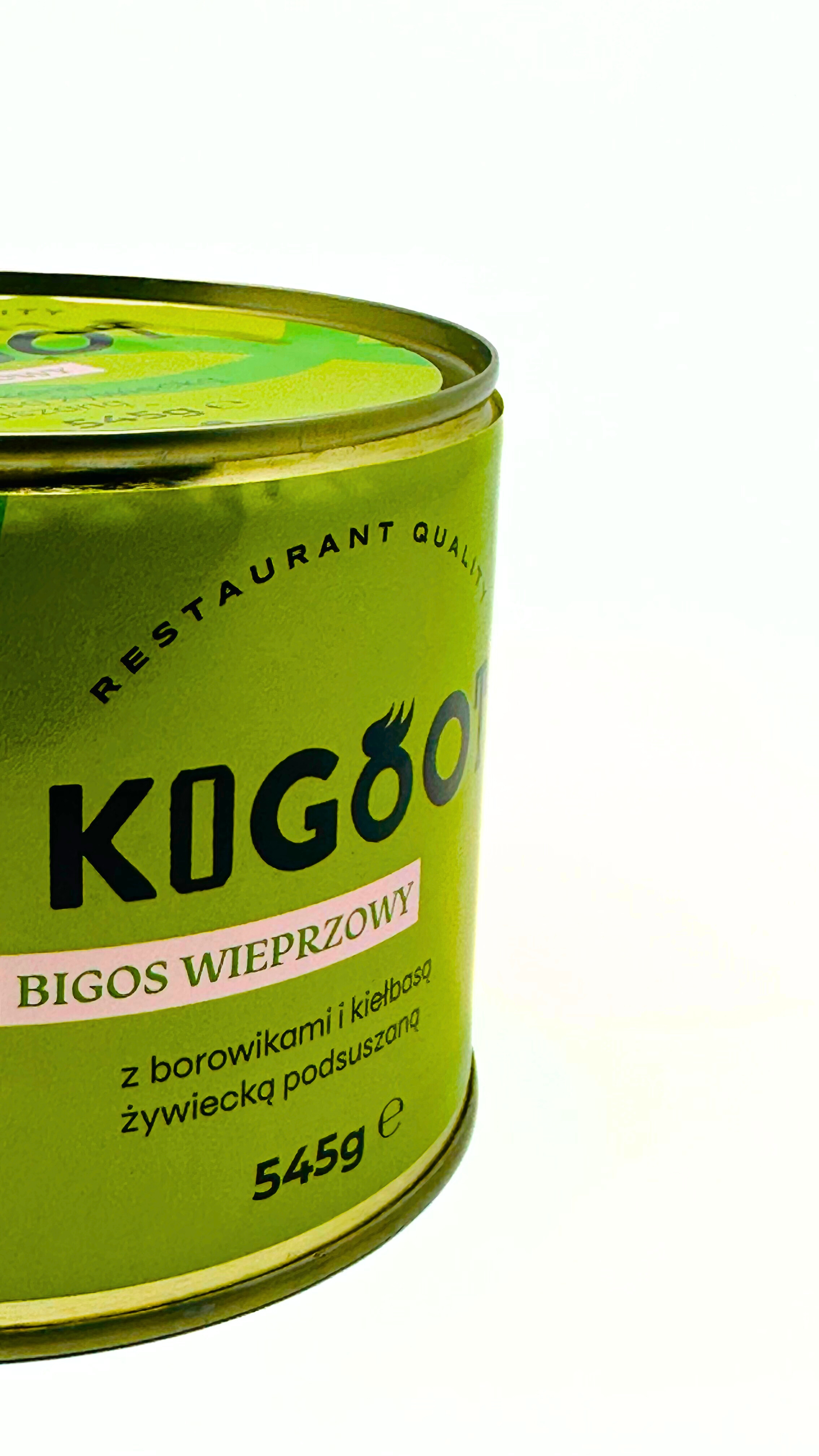 Kogoot canned food - Pork bigos with boletus and zywiec sausage 545 g