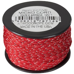 Atwood Rope MFG Micro Reflective Cord 38 m - Red