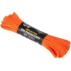 Atwood Rope MFG 550 Paracord Reflective 15 m - Neon Orange