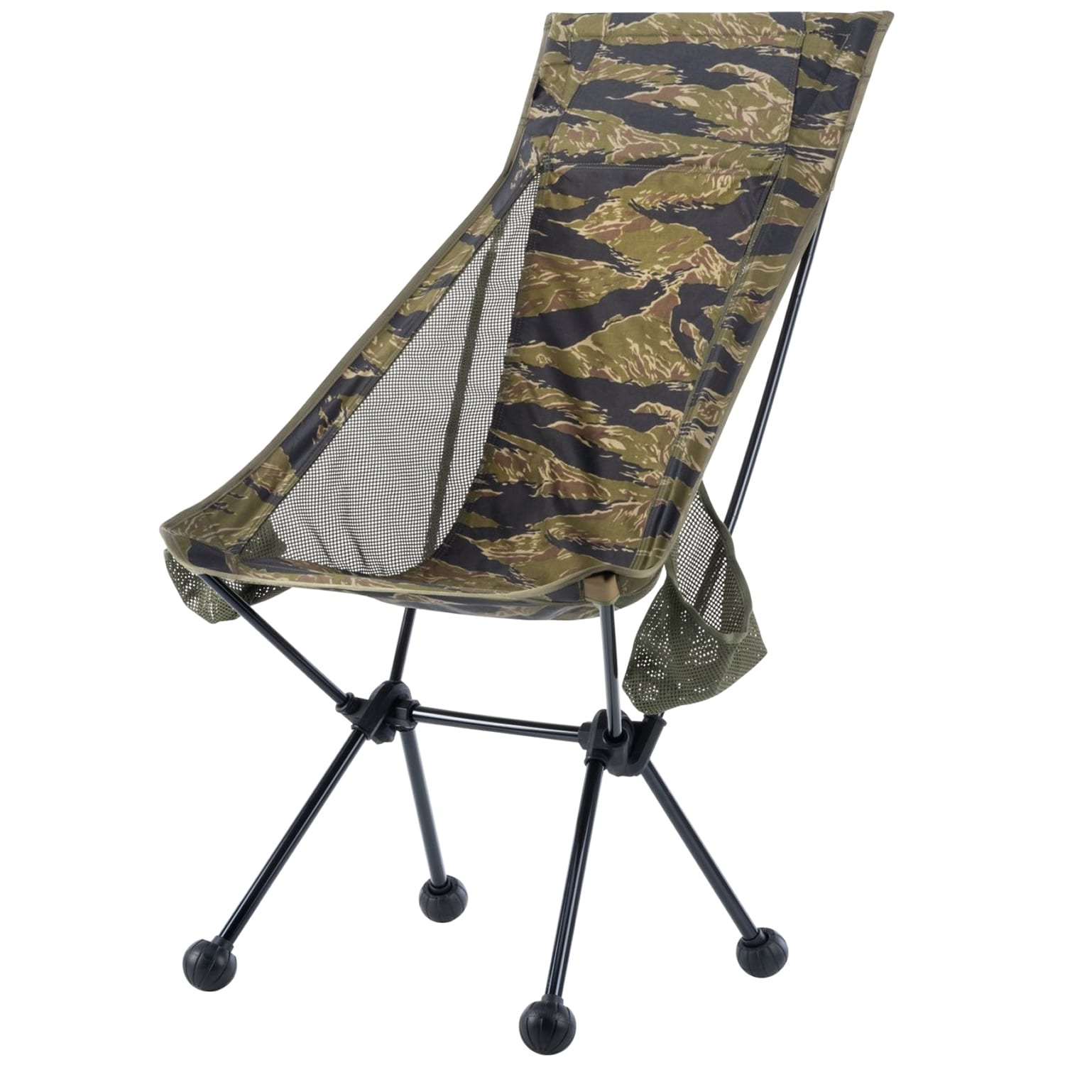 Helikon Traveler Enlarged Folding Tourist Chair - Tiger Stripe