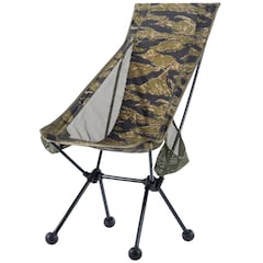 Helikon Traveler Enlarged Folding Tourist Chair - Tiger Stripe