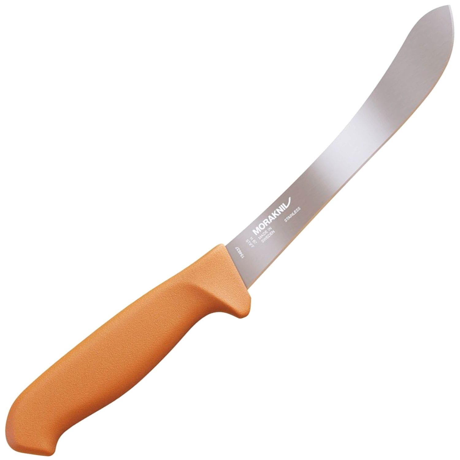 Mora Hunting Butcher Stainless Fixed Blade Knife - Burnt Orange