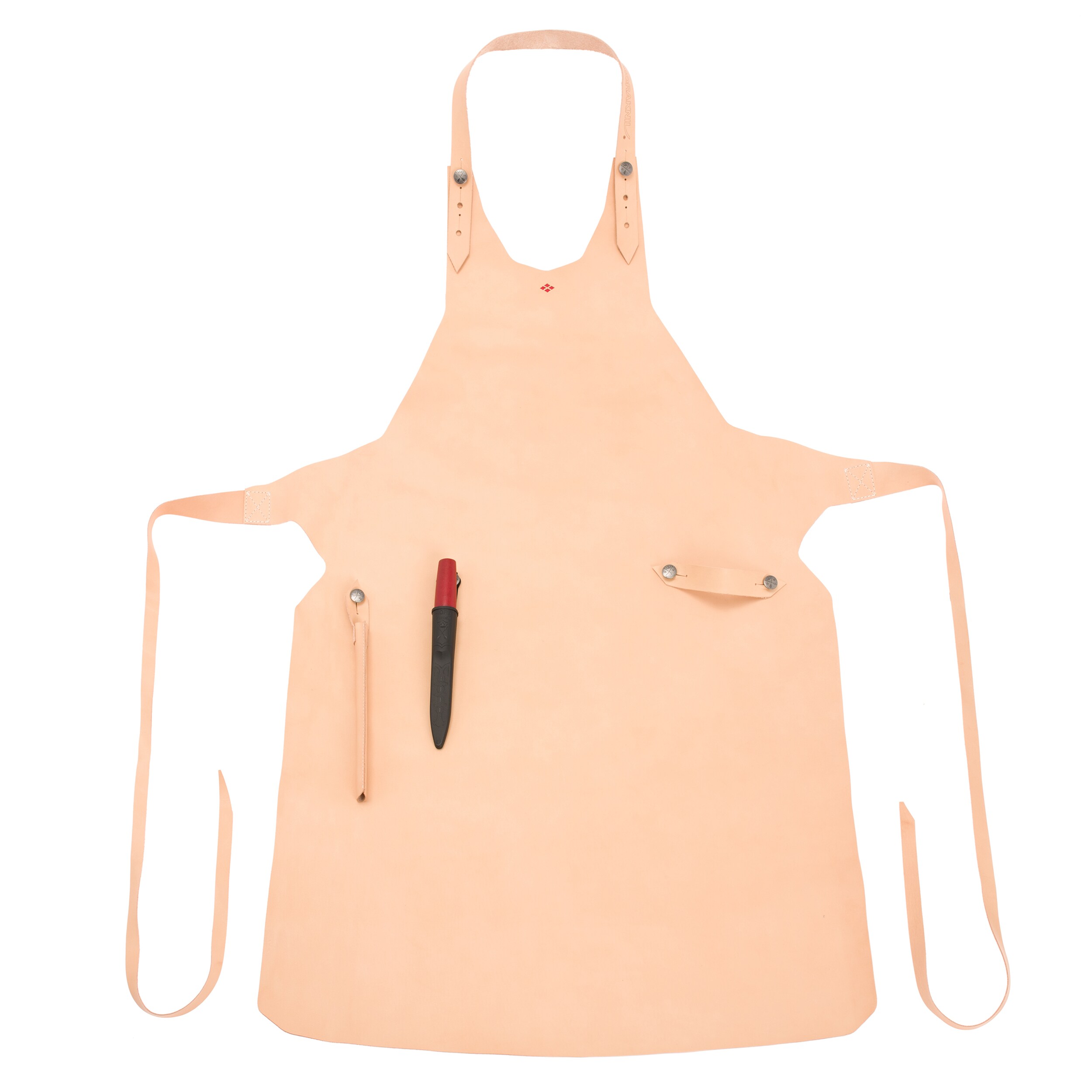Mora Leather Apron - Natural