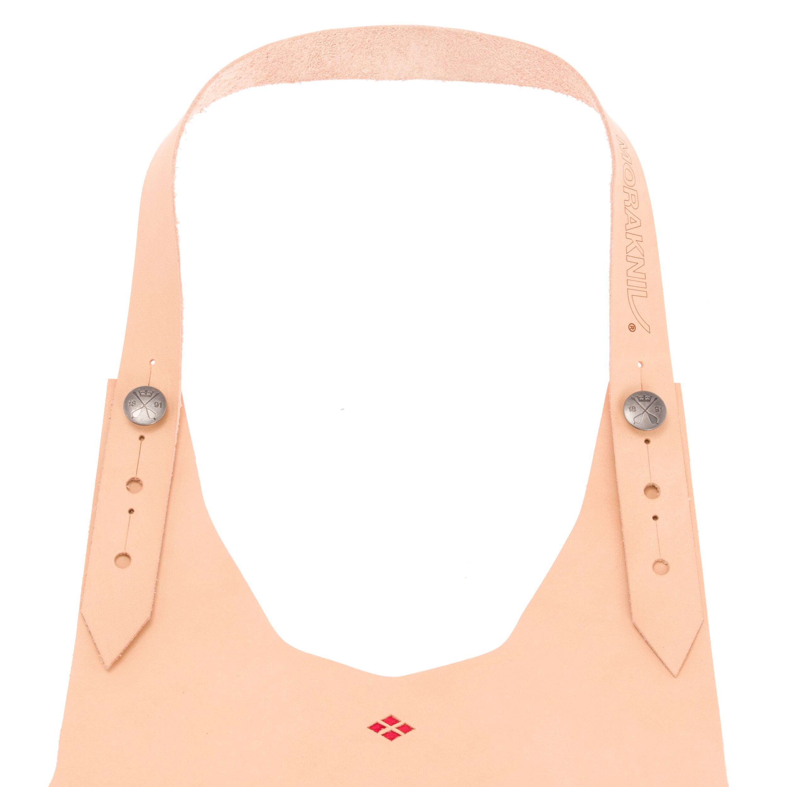 Mora Leather Apron - Natural