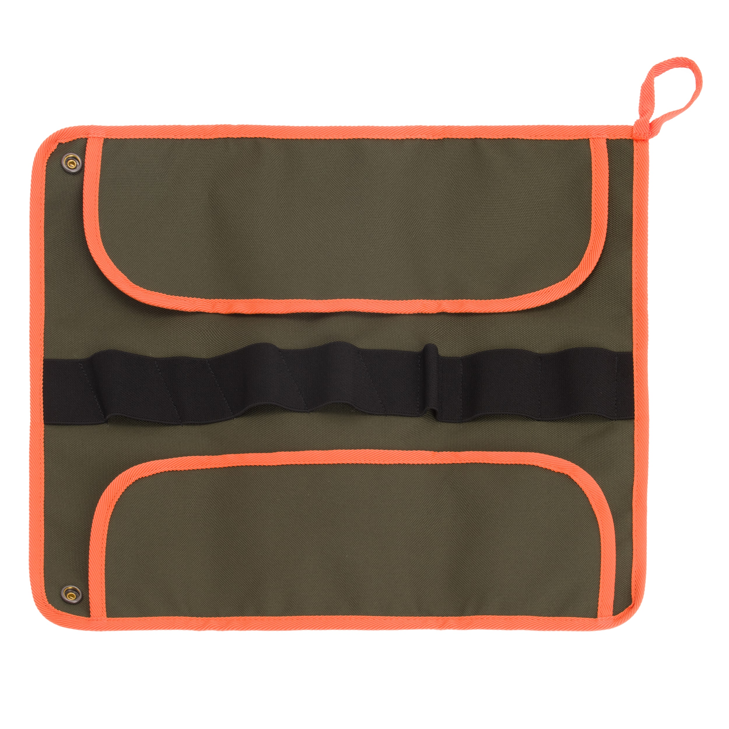 Mora Hunting Knife Case Sheath for Knives - Olive Green/Burnt Orange