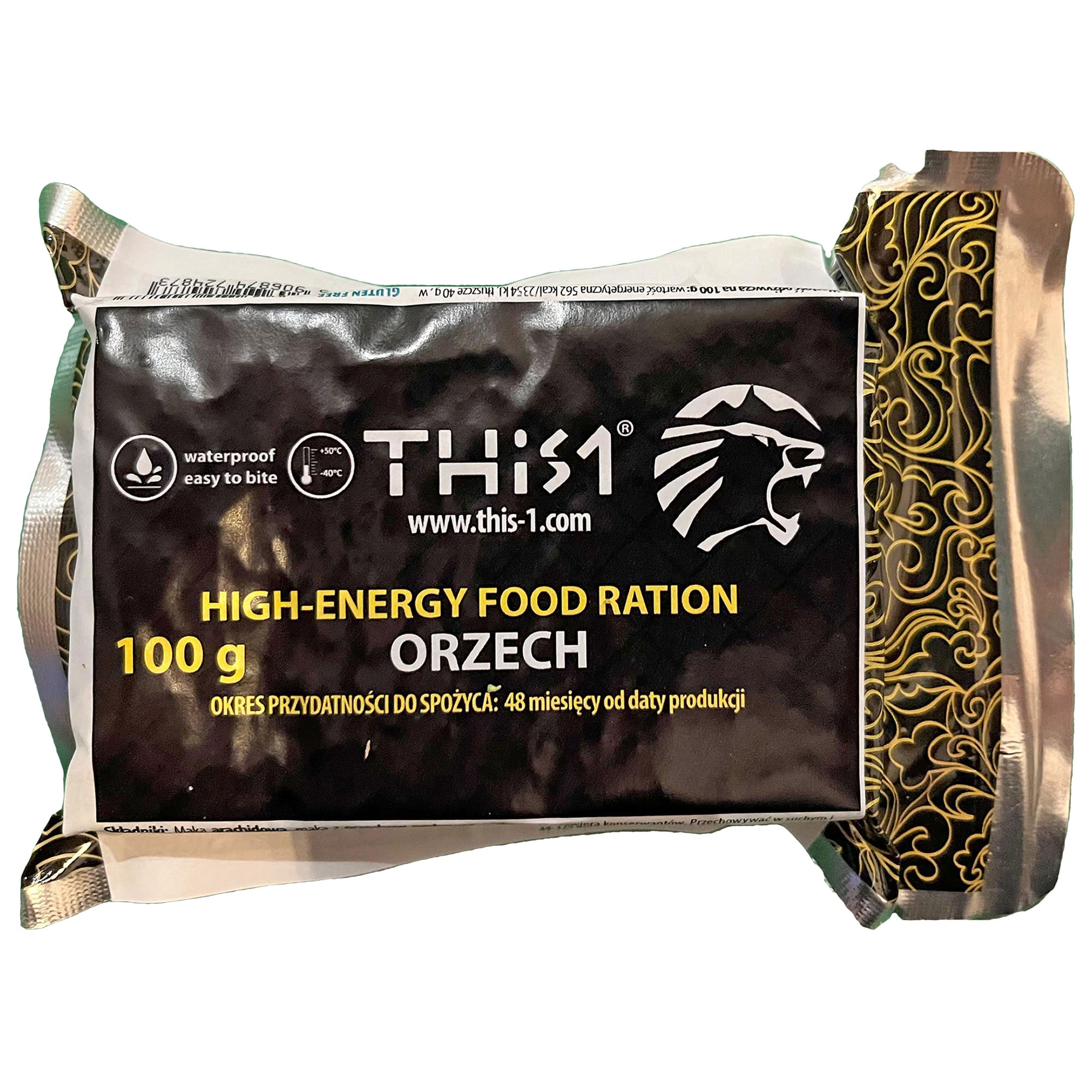 THIS-1 Regeneration Survival Bar 100 g - peanut