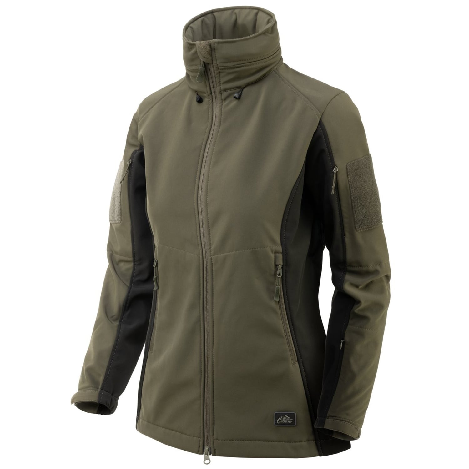 Helikon Gunfighter Softshell Women's Jacket - Taiga Green/Black